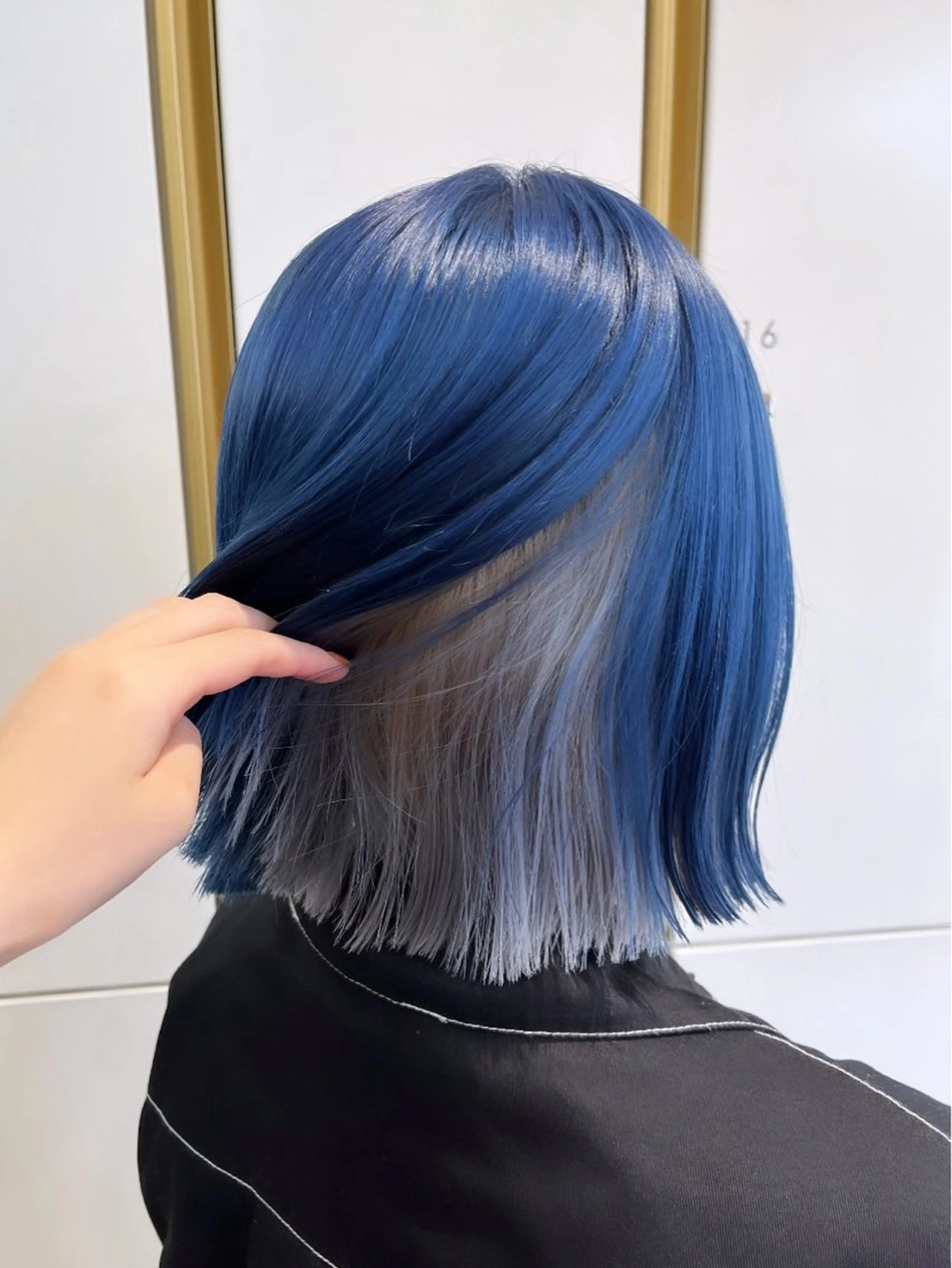 カラー デザインカラー ミユウ🌼ブリーチ / ダブルカラーのヘアスタイル