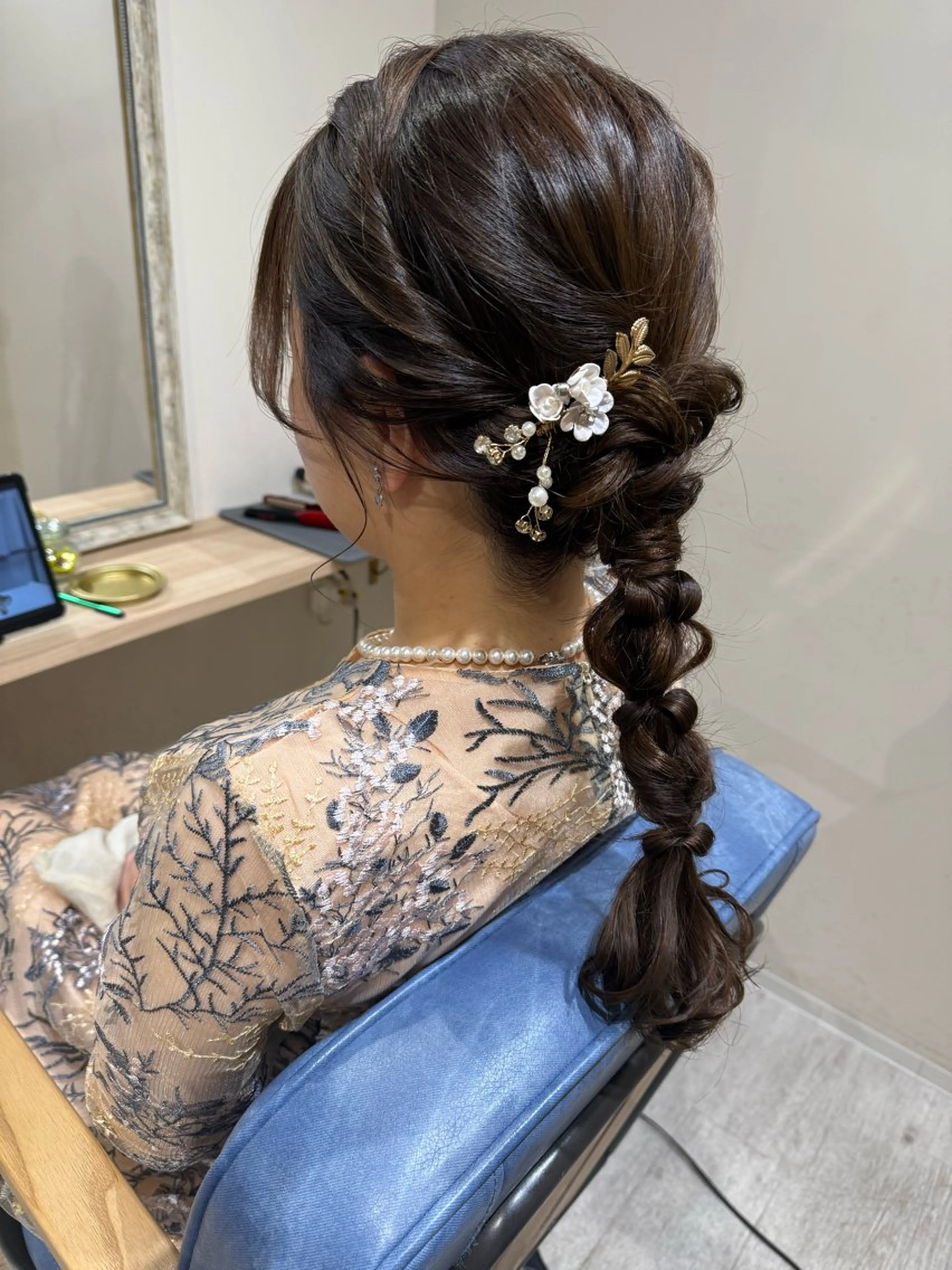 セミロング ヘアセット Connect Rumiのヘアスタイル