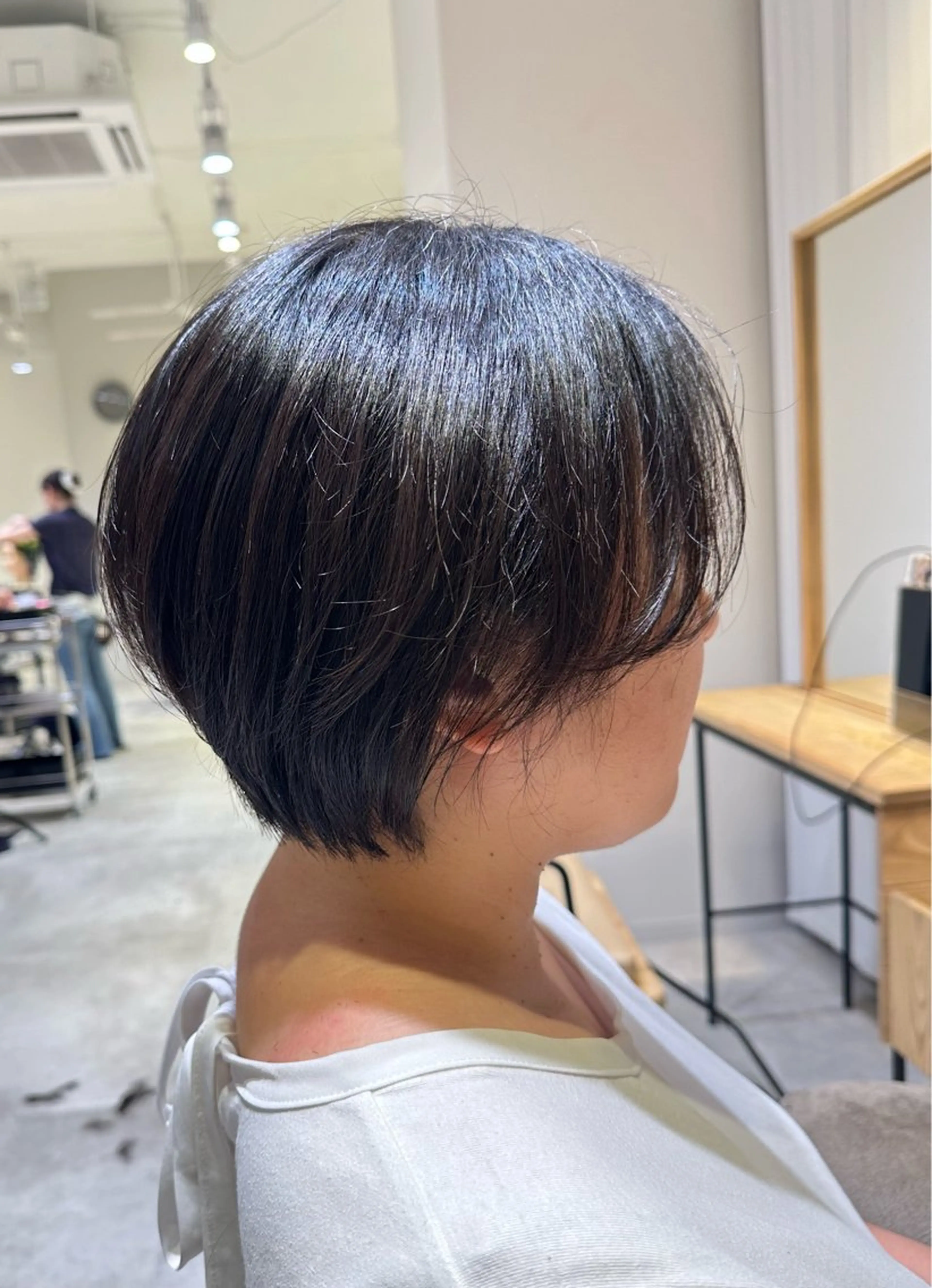 ショート 川崎 智優のヘアスタイル