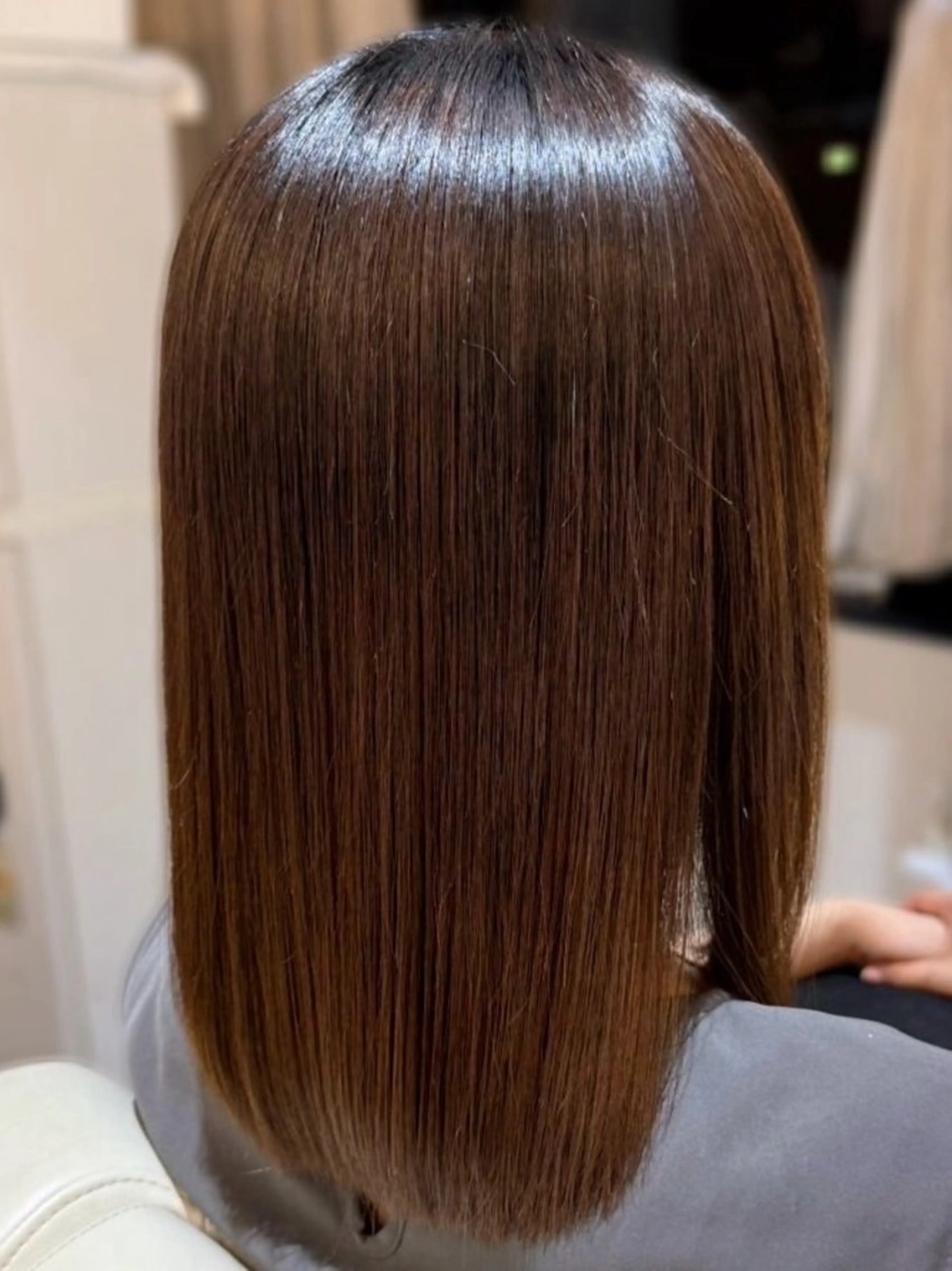 ミディアム 髪質改善 縮毛矯正 トリートメント 縮毛矯正 トリートメント DALIA横浜所属・🫧横浜 縮毛矯正 RIKO🫧のヘアスタイル