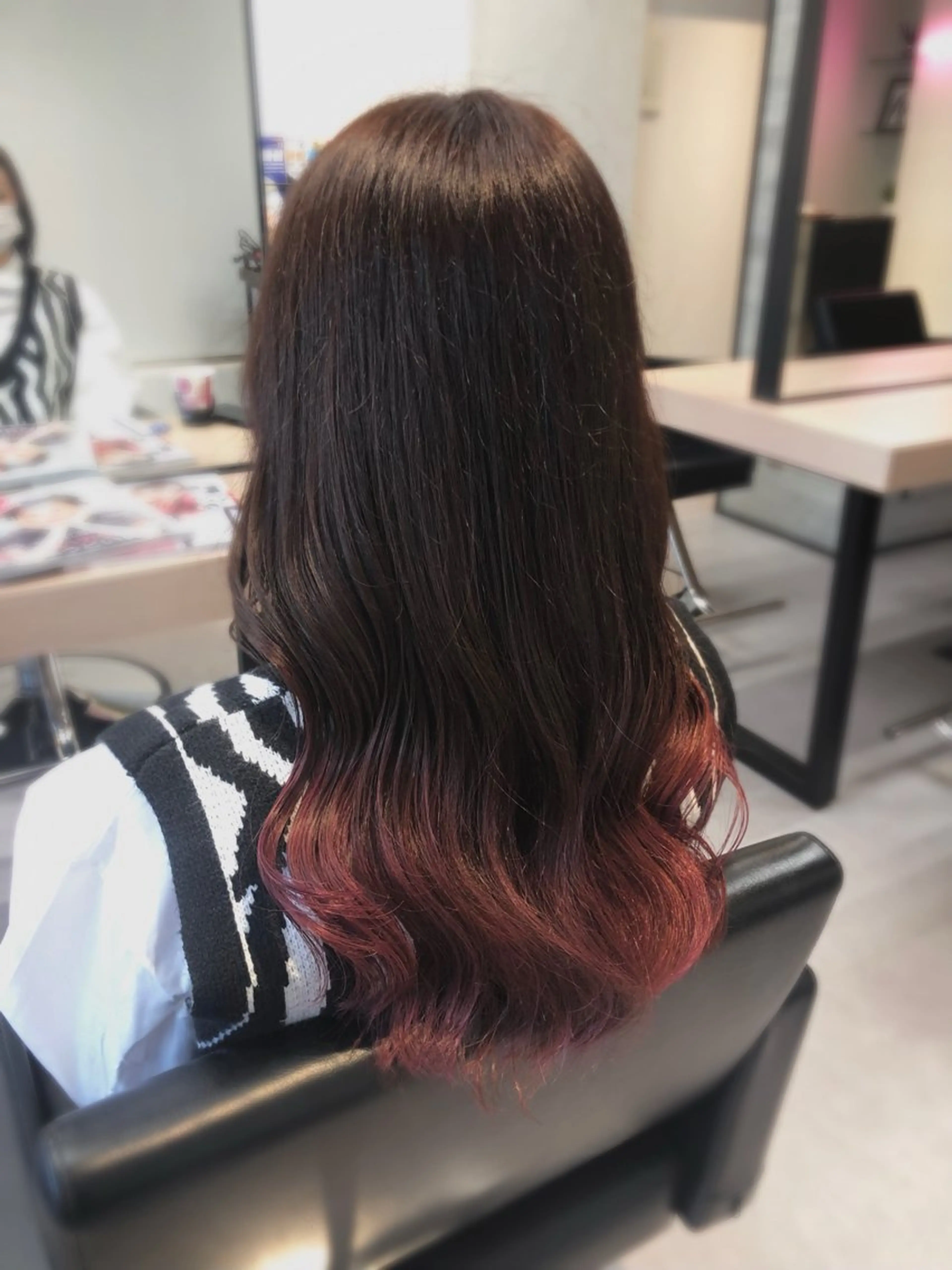 セミロング カラー ヘアカラー トリートメント 🪞個室サロン/韓国 艶髪/keito🪞のヘアスタイル