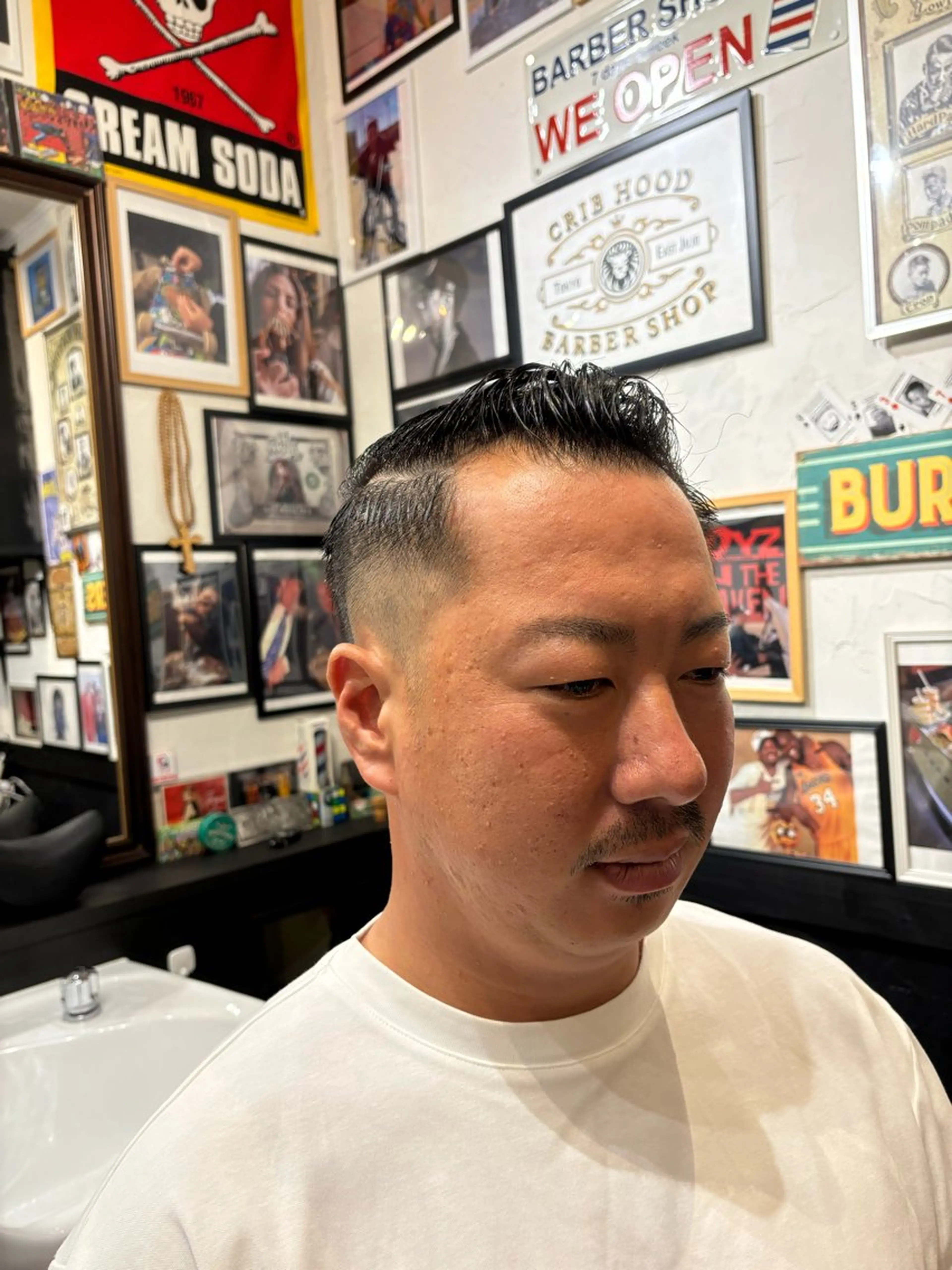 ショート CribHoodbarbershop所属・白井 昇太のヘアスタイル
