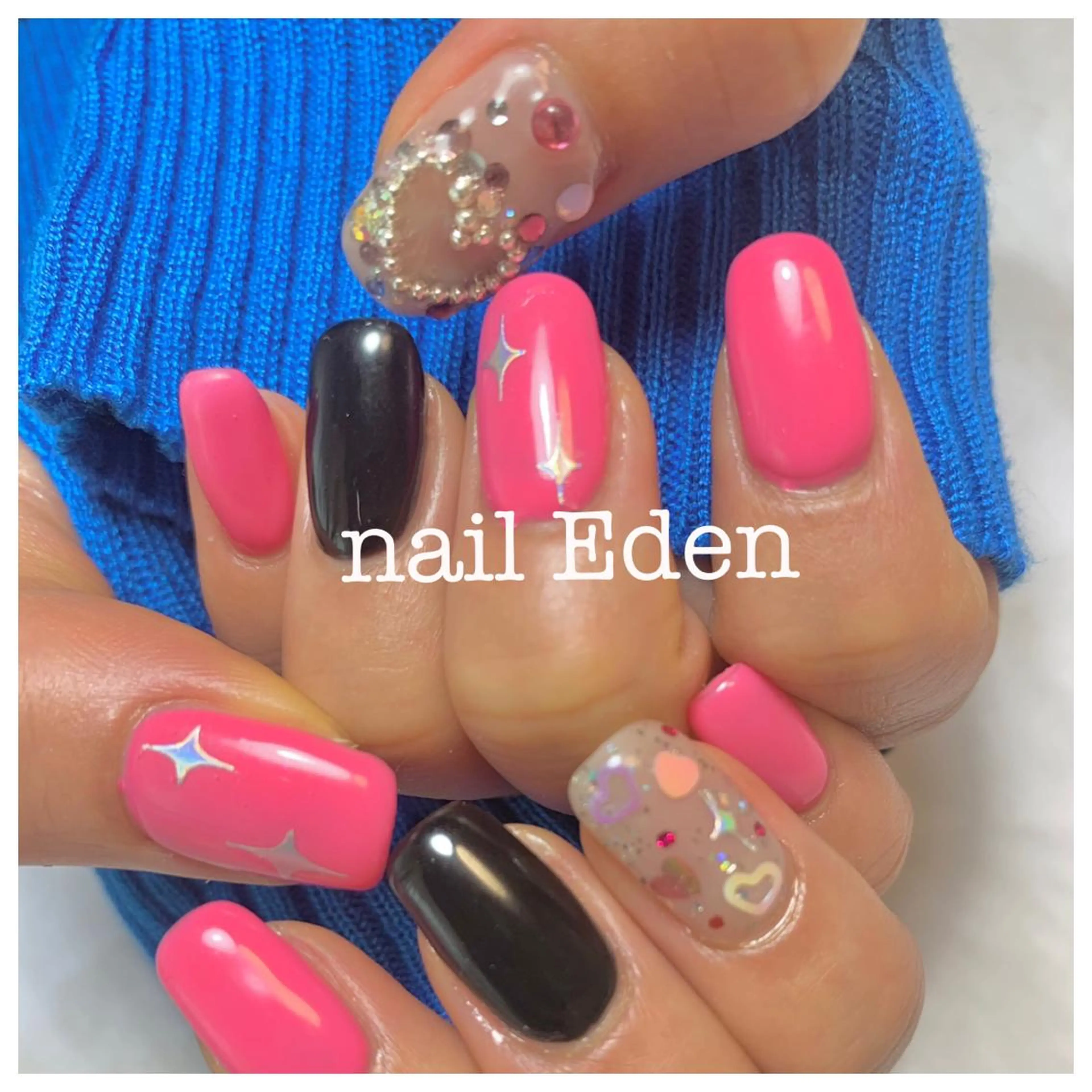 ネイル 持ち込み ハンドネイル ハンドケア Eden　private nail saron所属・Eden ♾️のネイルデザイン