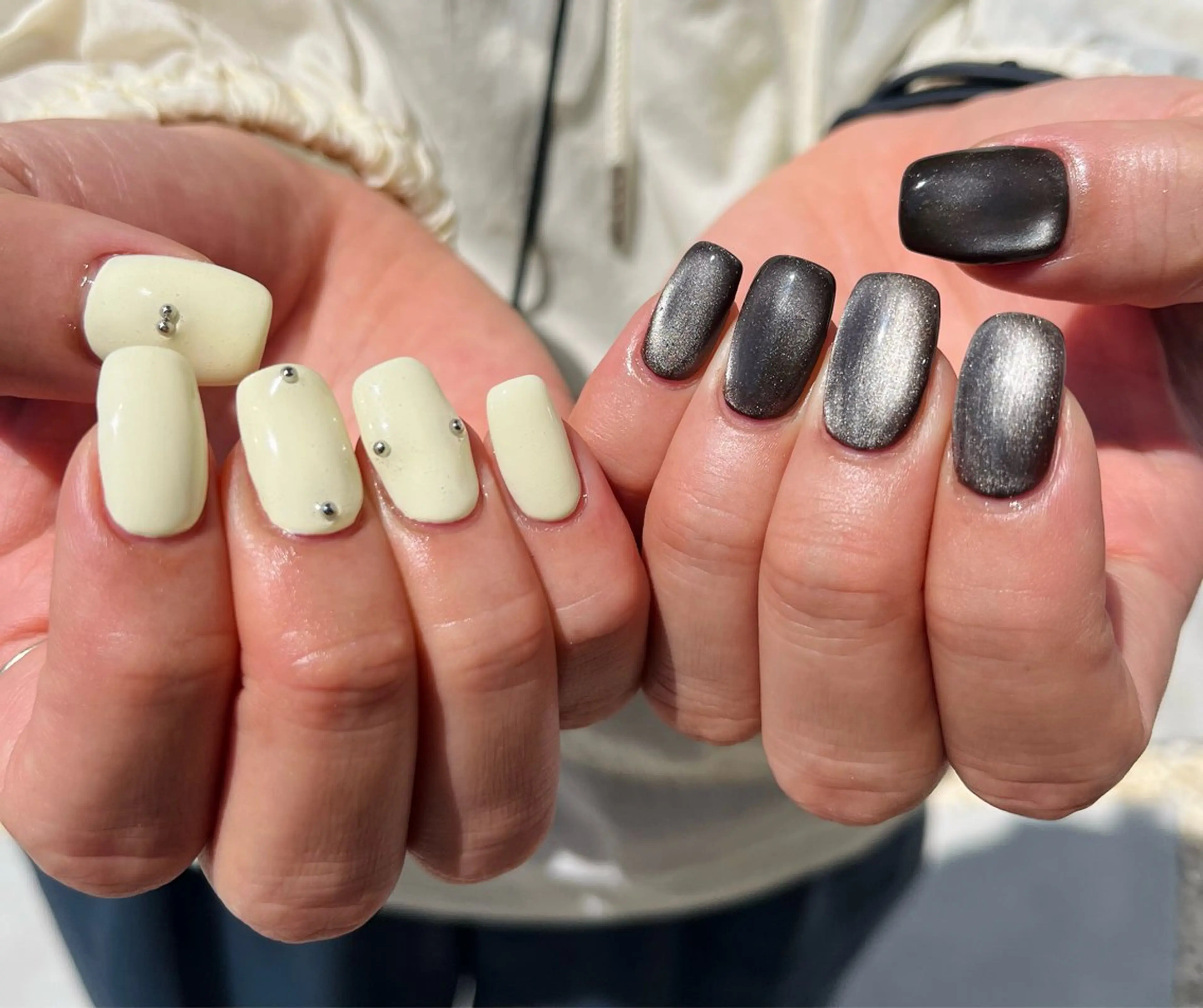 ネイル マグネットネイル ハンドネイル HazeGrass NAILのネイルデザイン