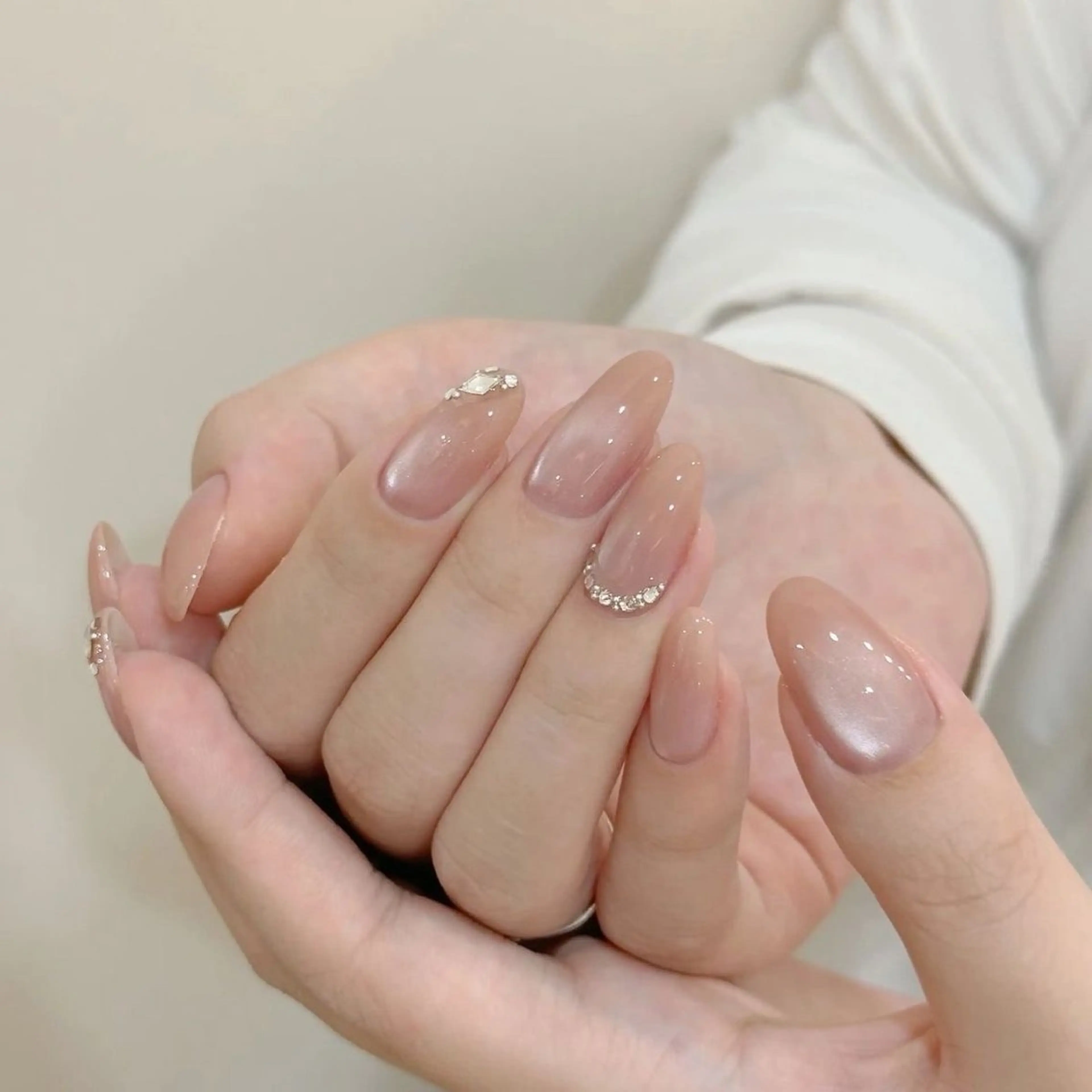 ネイル チークネイル フットネイル フレンチネイル グラデーション 韓国ネイル Yuki nail staffのネイルデザイン