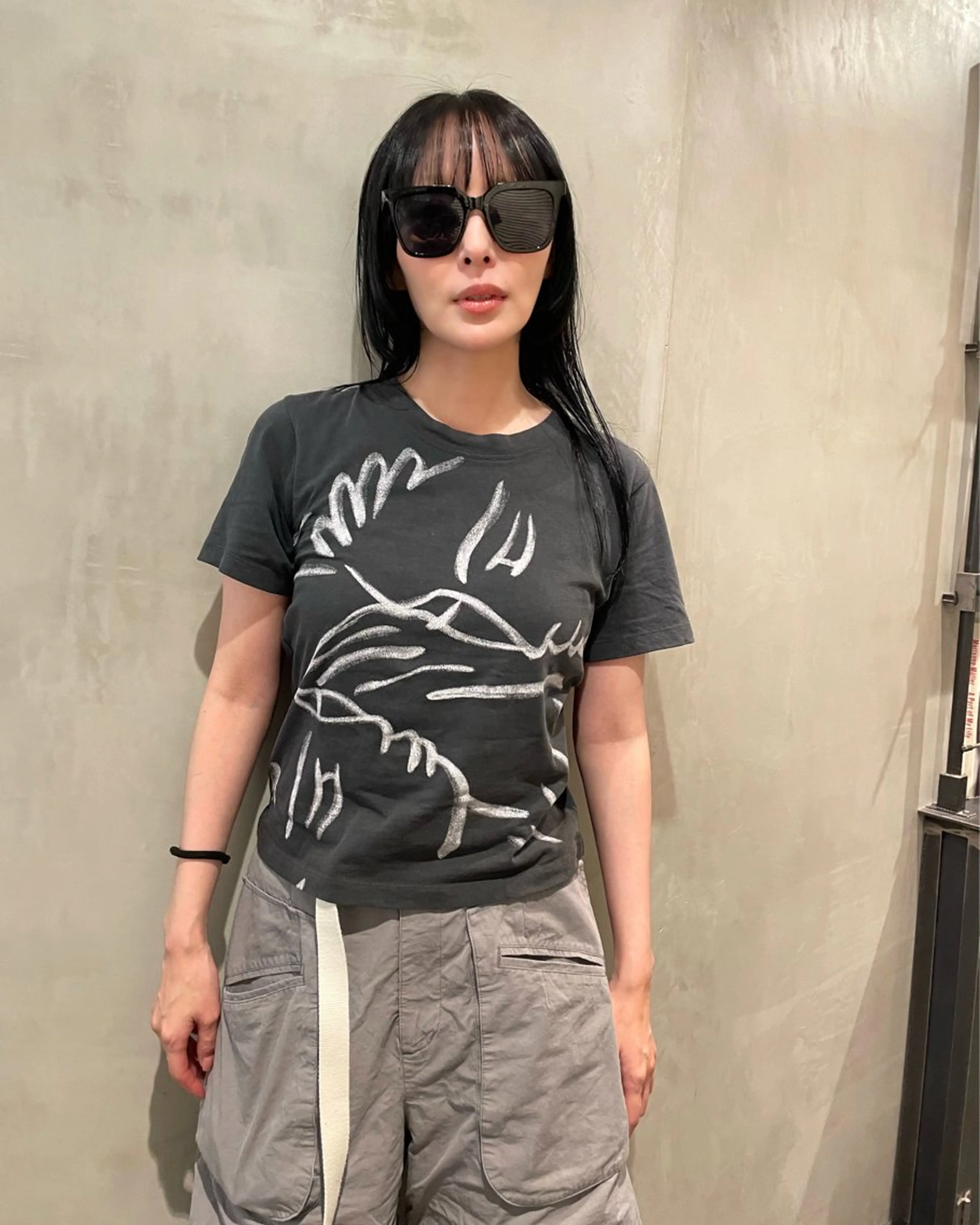 ミディアム カラー カット ヘアカラー トリートメント 優作 〜圧倒的信頼〜のヘアスタイル