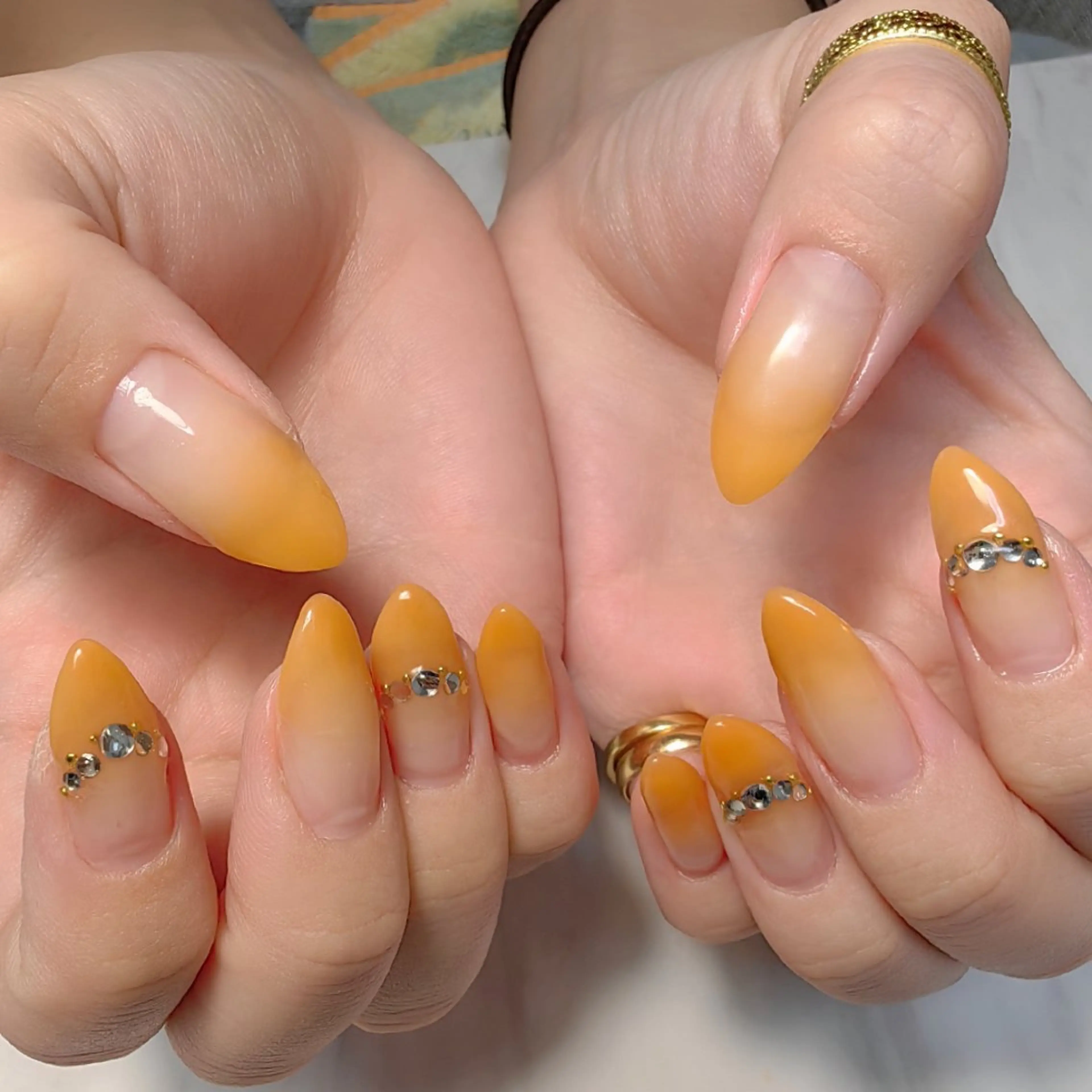 ネイル グラデーション ハンドネイル reve あやののネイルデザイン