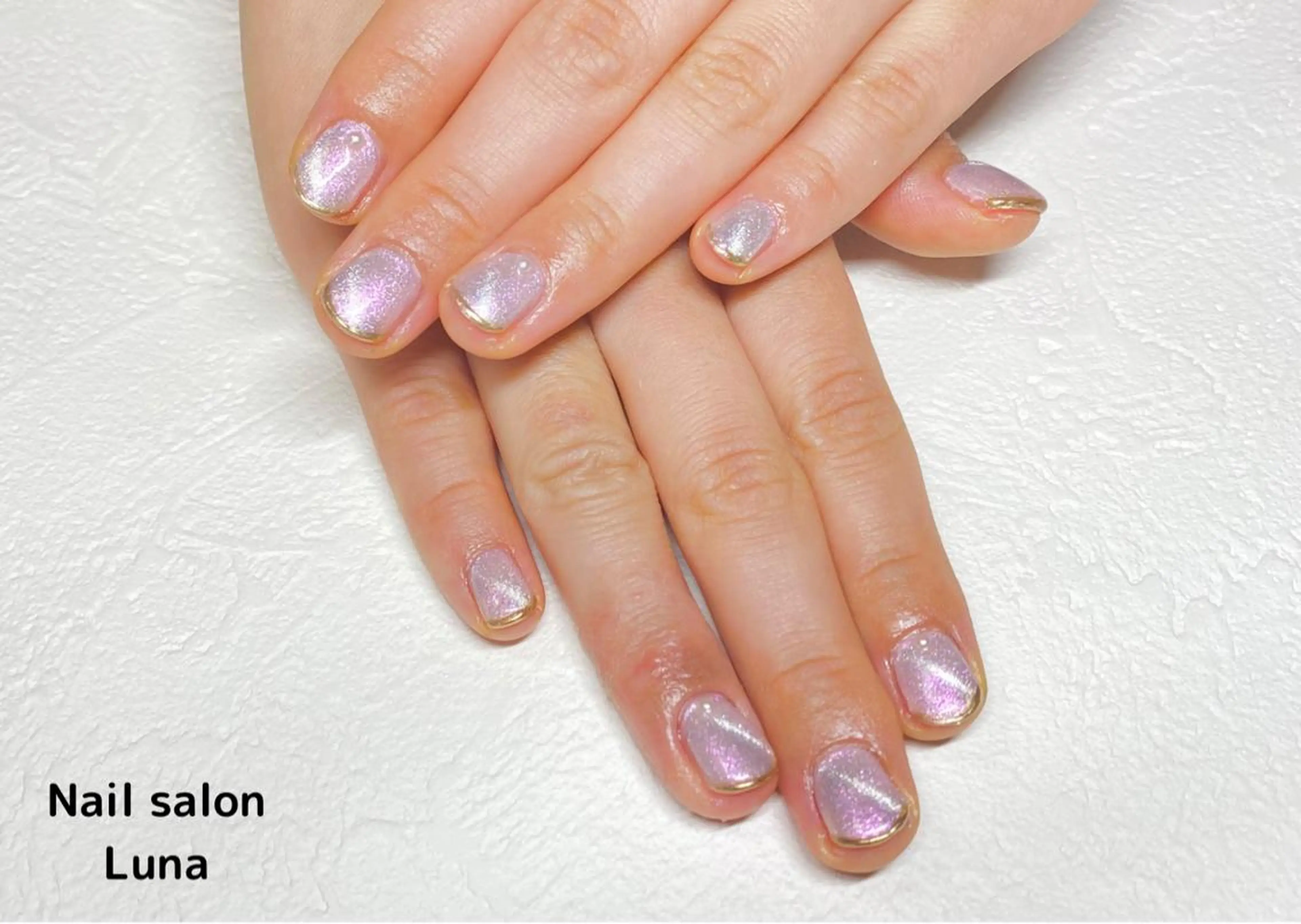 ネイル ジェルネイル マグネットネイル 加藤 美穂のネイルデザイン