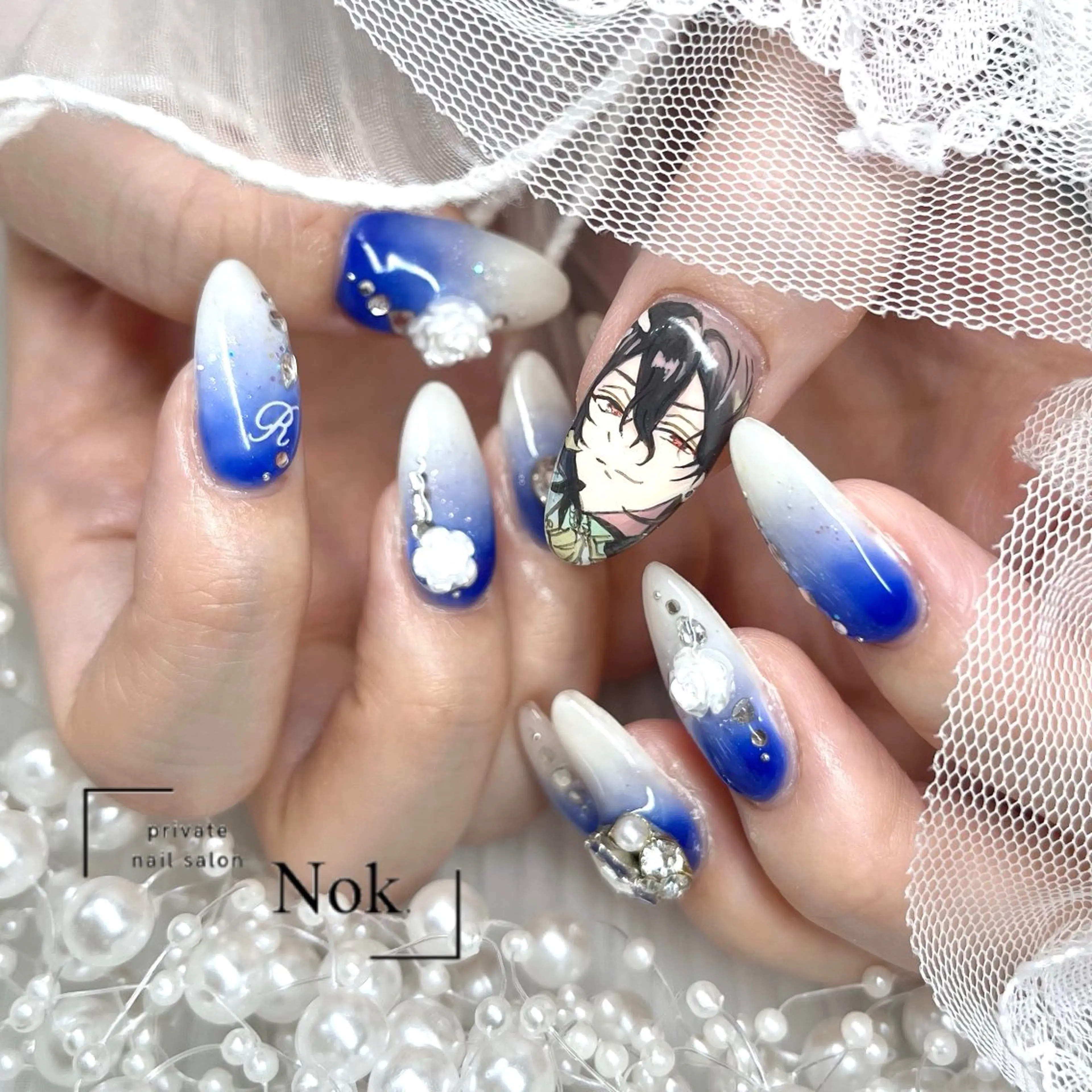 ネイル ハンドネイル 池袋痛ネイル Nok. 渡辺のネイルデザイン