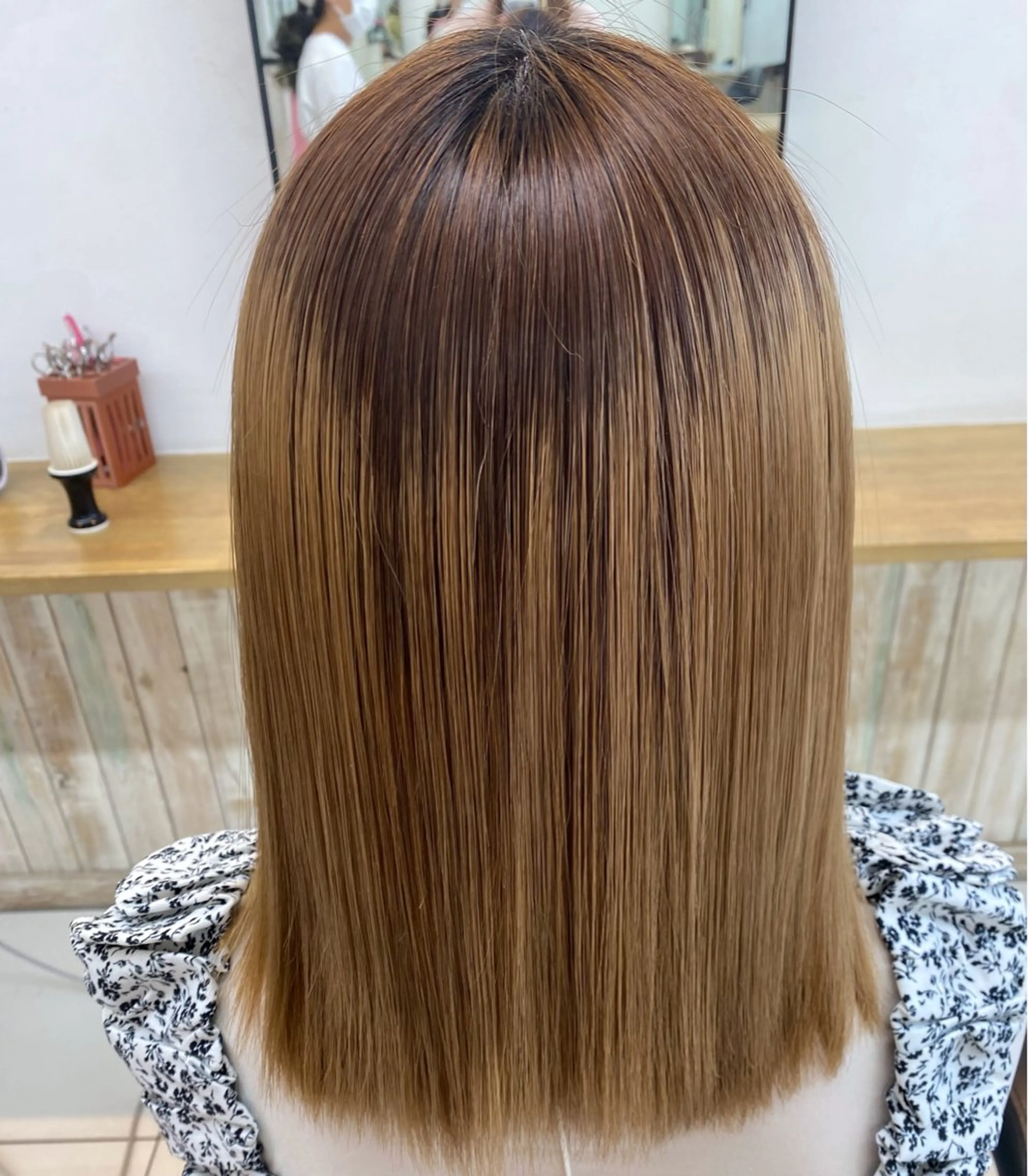 ミディアム 髪質改善 トリートメント トリートメント ちさと/メンズ ショート/縮毛矯正のヘアスタイル