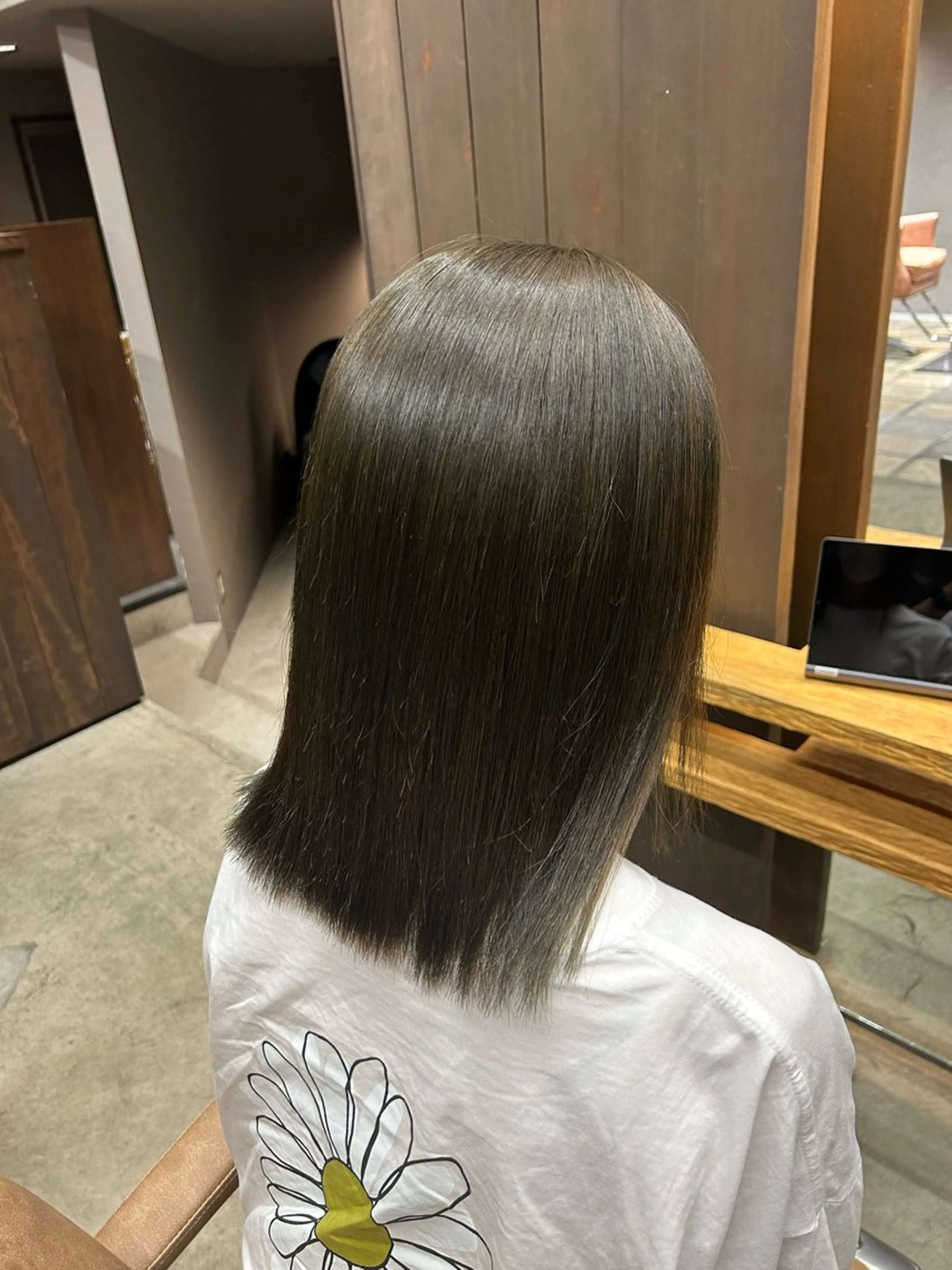 セミロング 畑中 希望のヘアスタイル