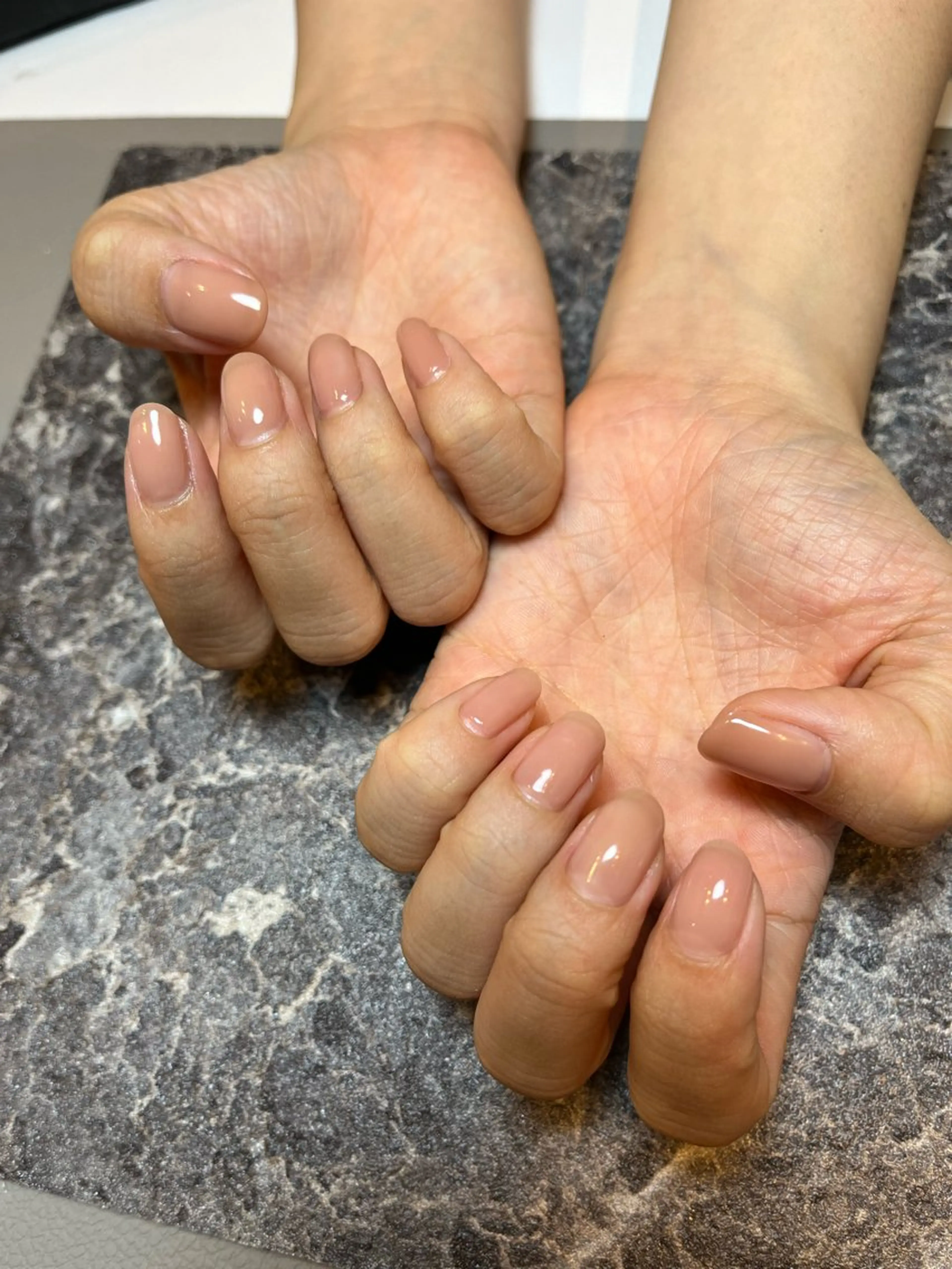 ネイル オフィスネイル ワンカラーネイル ハンドネイル dada nail ダダネイルのネイルデザイン