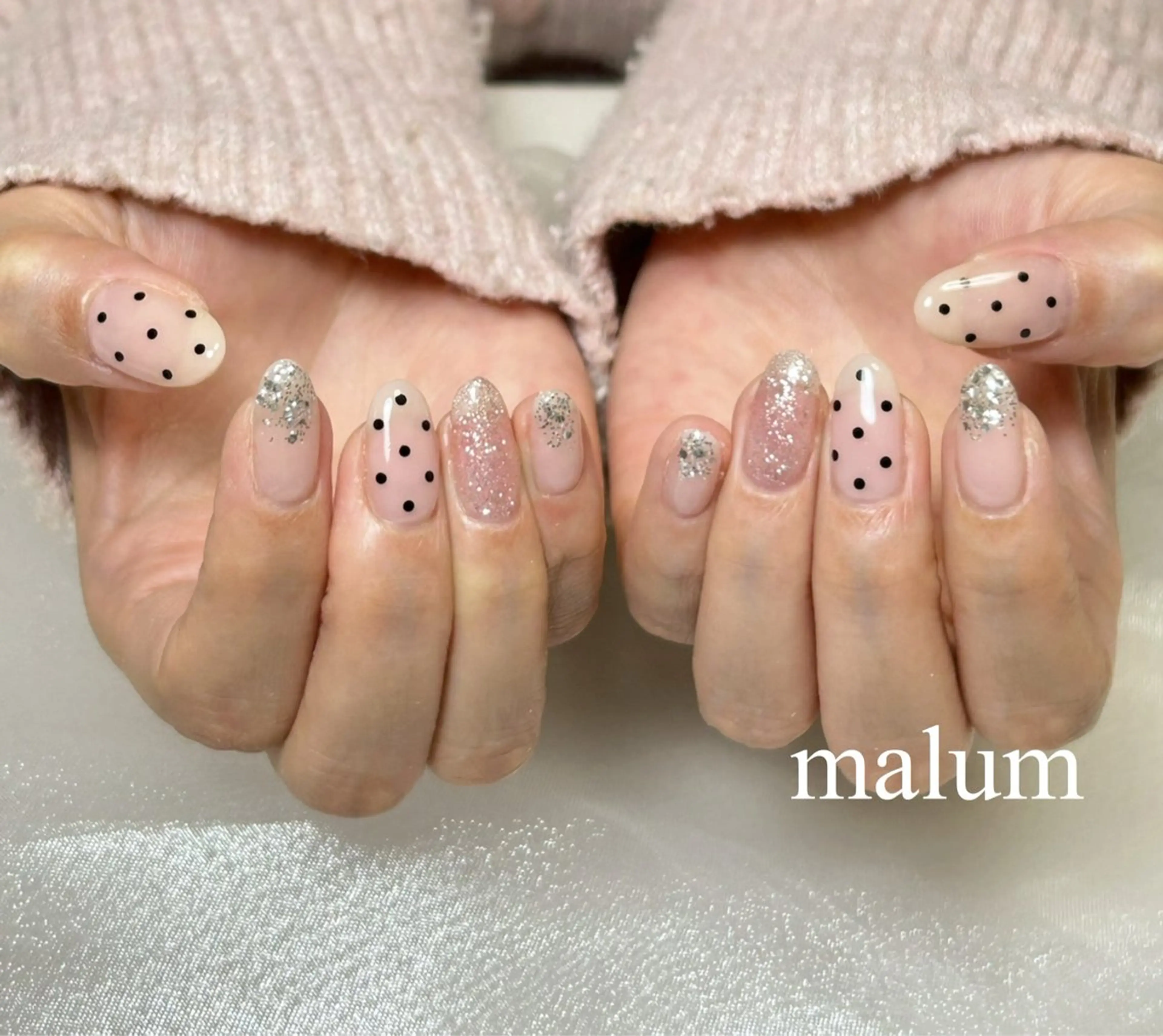 ネイル ハンドネイル malum nailのネイルデザイン