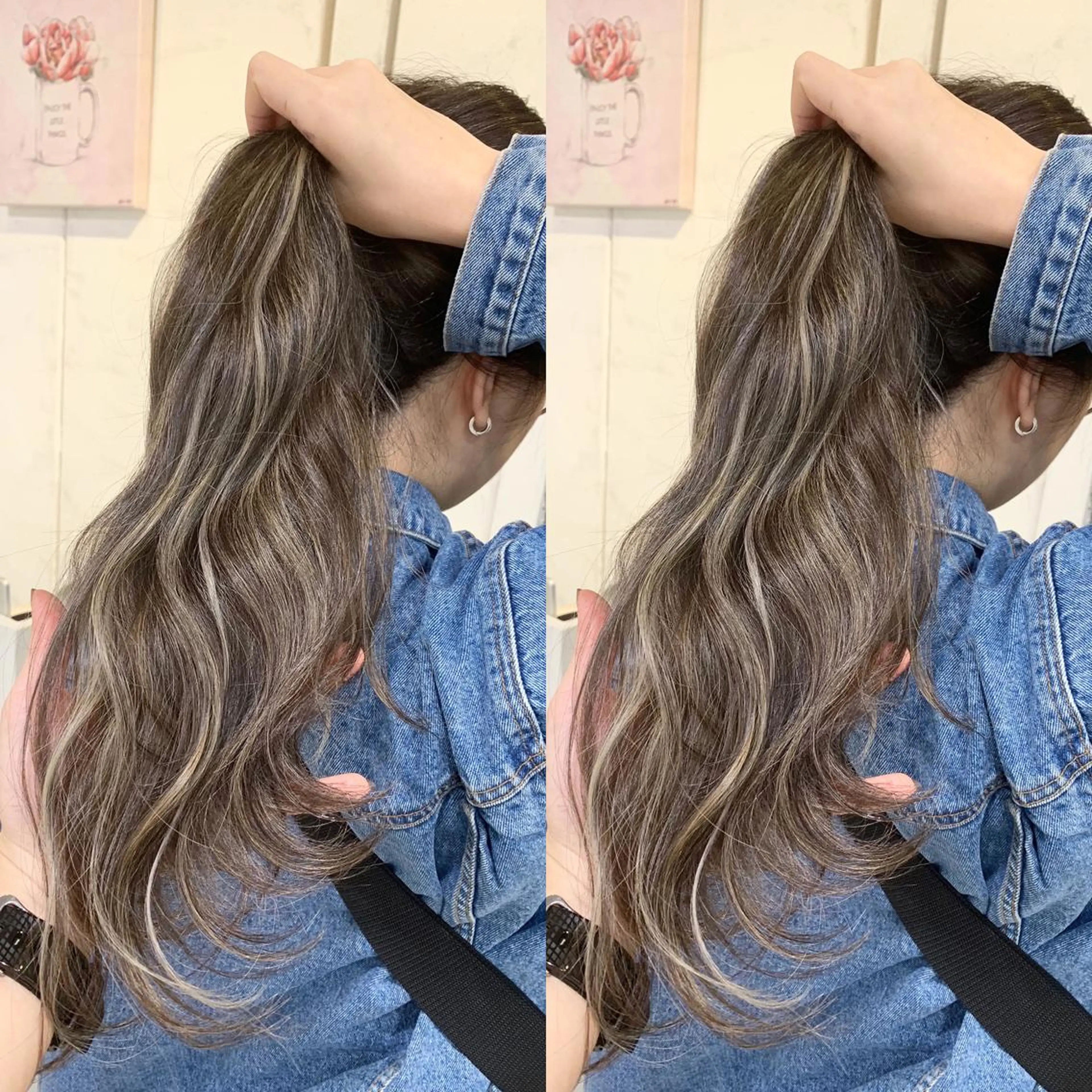 ロング カラー ヘアアレンジ ヘアカラー トリートメント BANK'S hair所属・💐ケラチン 髪質改善寺坂雄飛💐のヘアスタイル