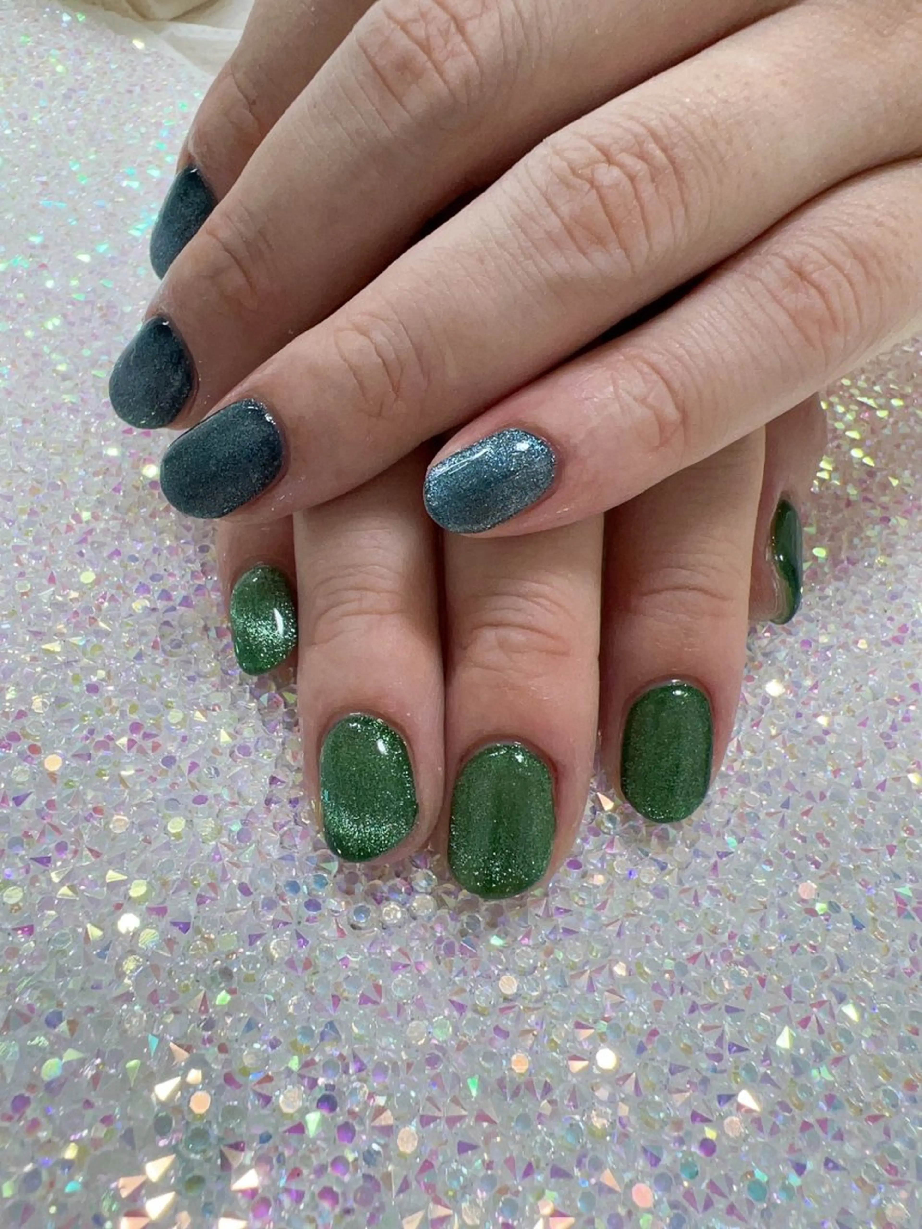 ネイル マグネットネイル coco nailのネイルデザイン