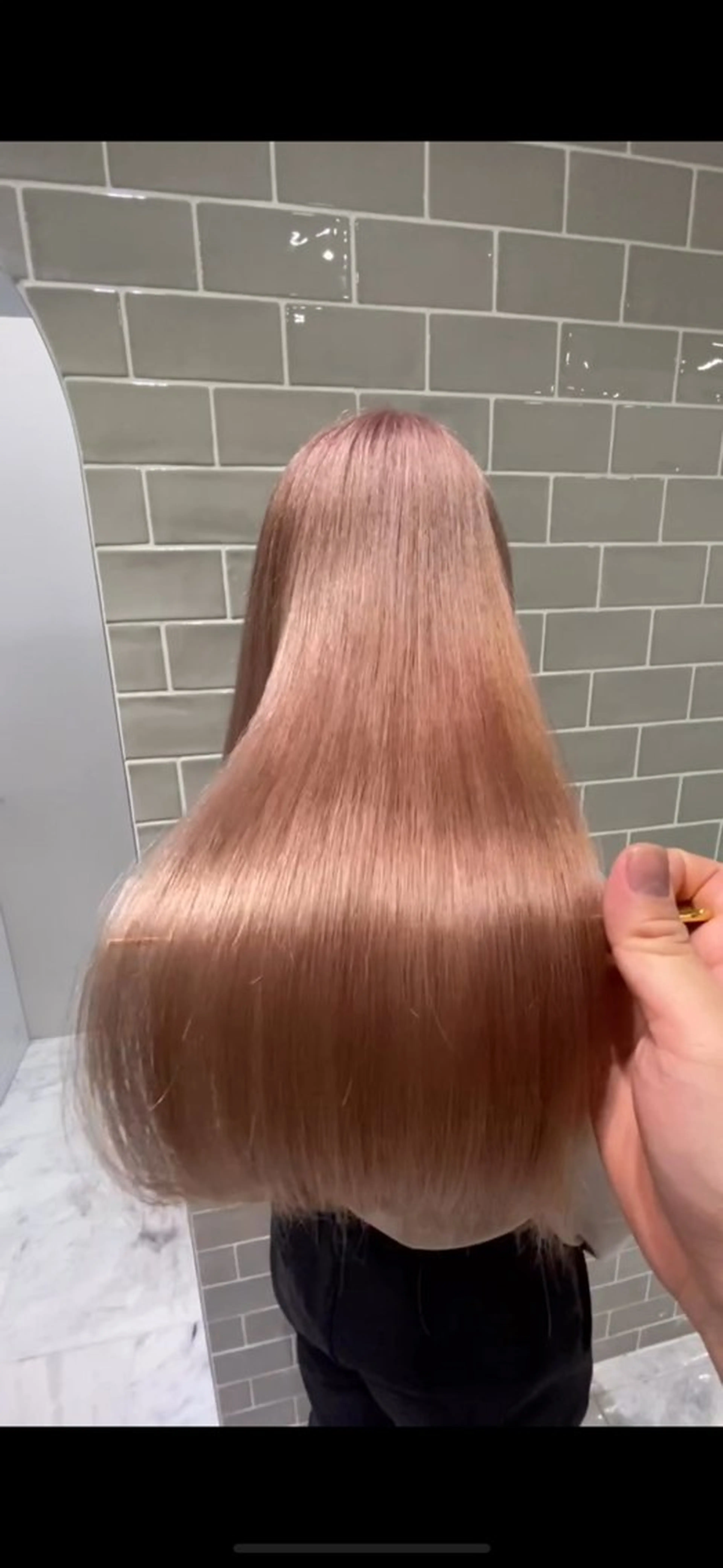 【✨️お得✨️】トリプルカラー+髪質改善ULTOWAトリートメントの写真