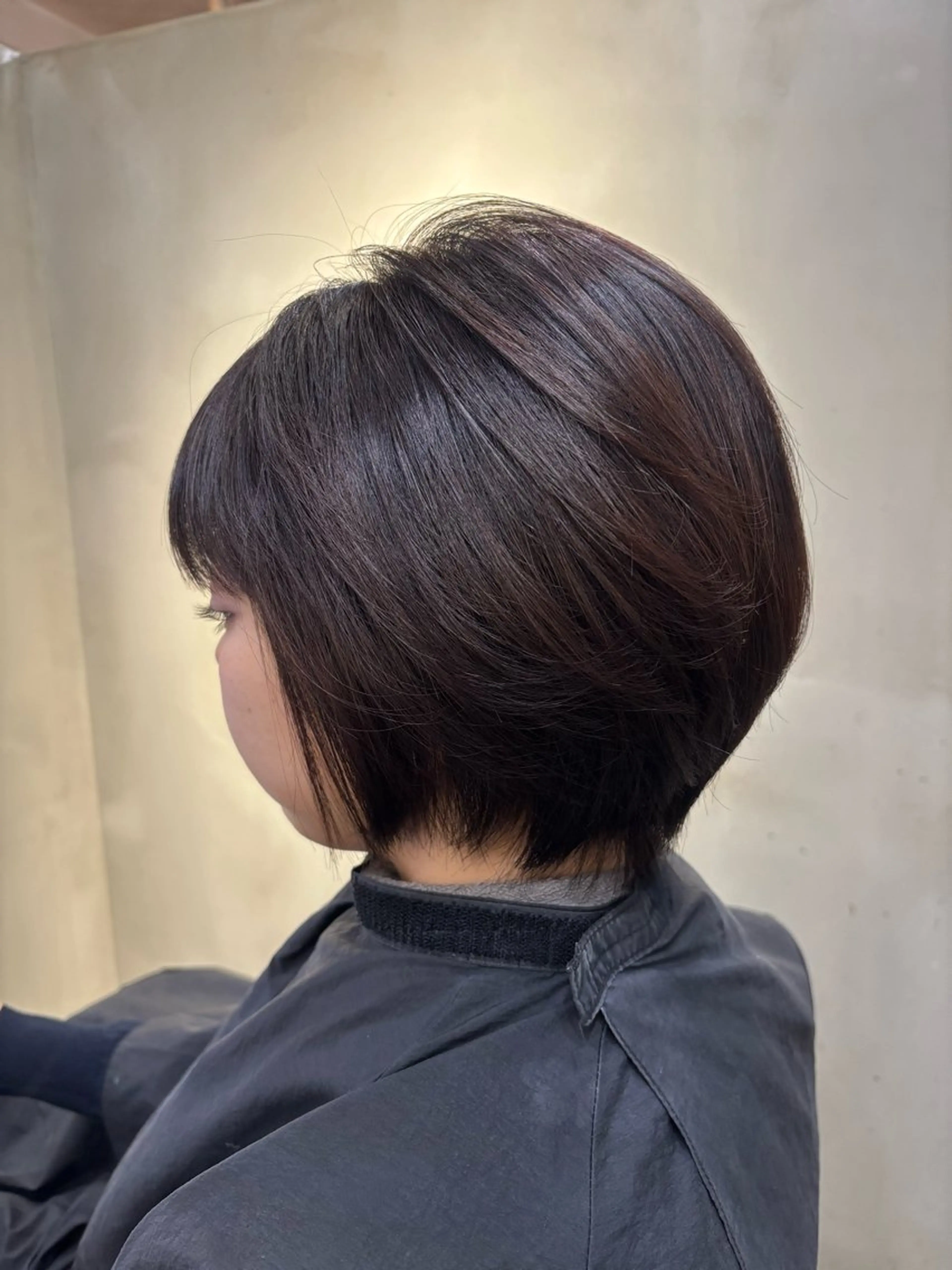 ショート カラー ブラウンカラー ヘアカラー VOYAGE所属・中園 康のヘアスタイル