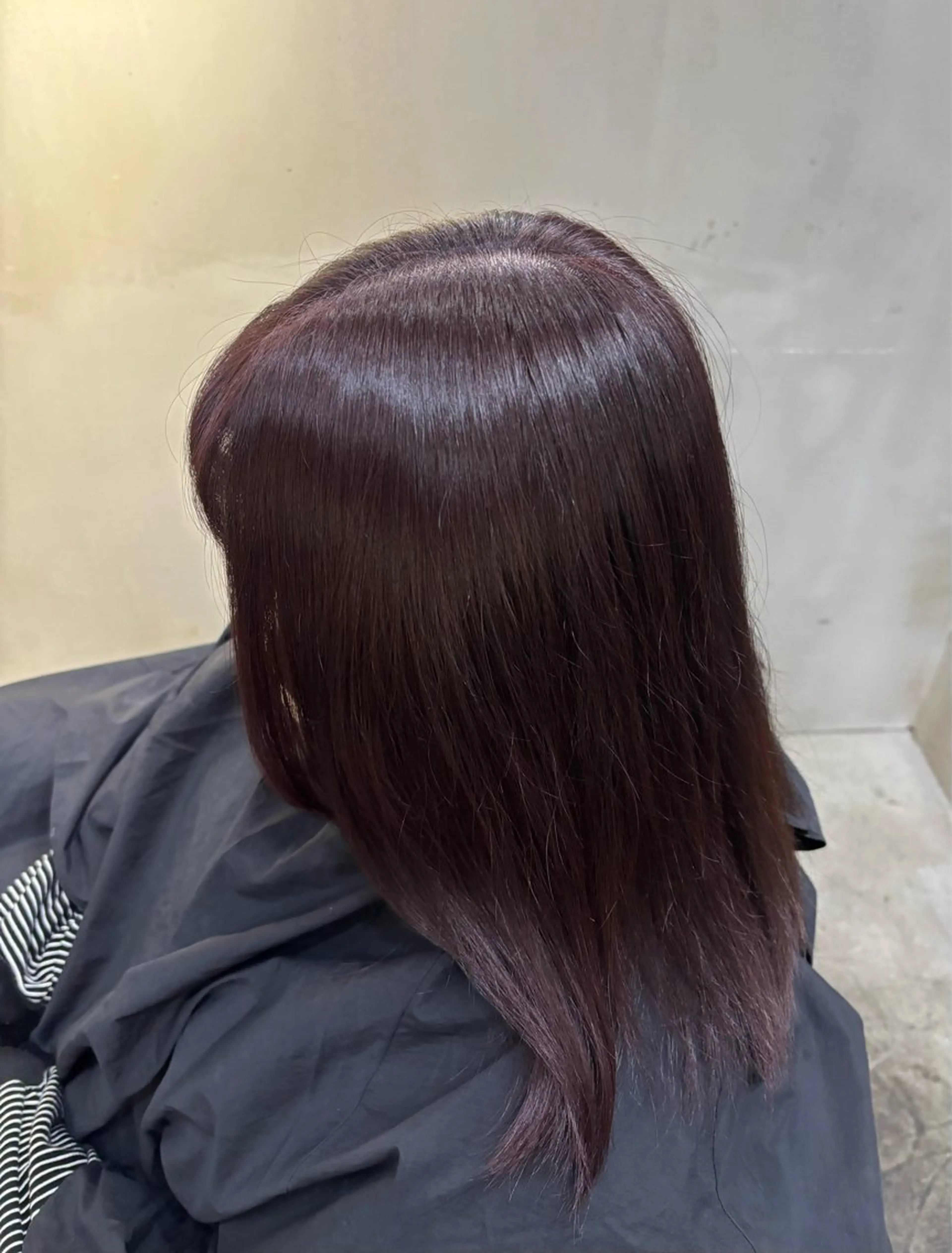 ミディアム カラー ブリーチ ダブルカラー ブリーチなしカラー ヘアカラー VOYAGE所属・中園康 /カラー/ブリーチのヘアスタイル