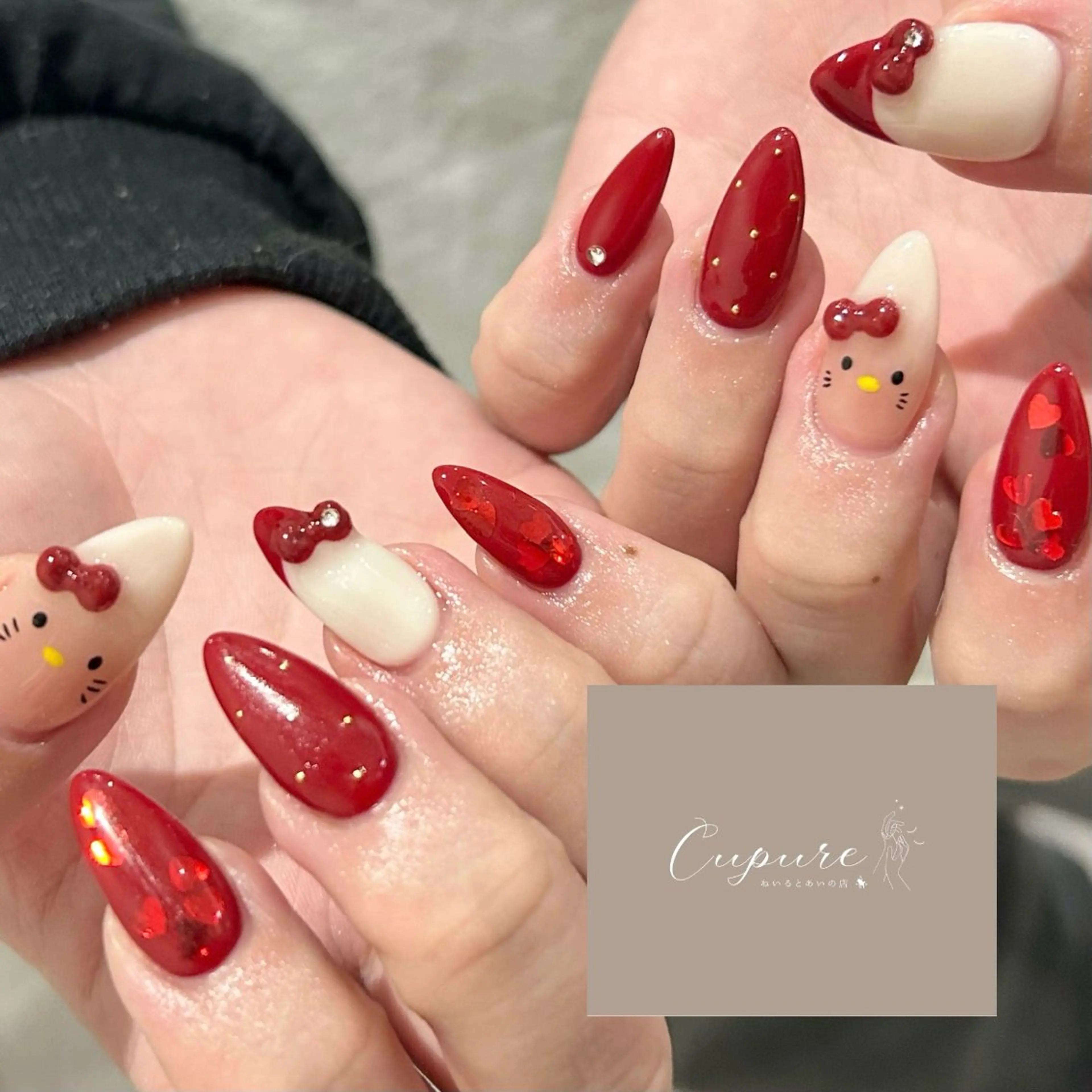 ネイル アピュレ モデル募集のネイルデザイン