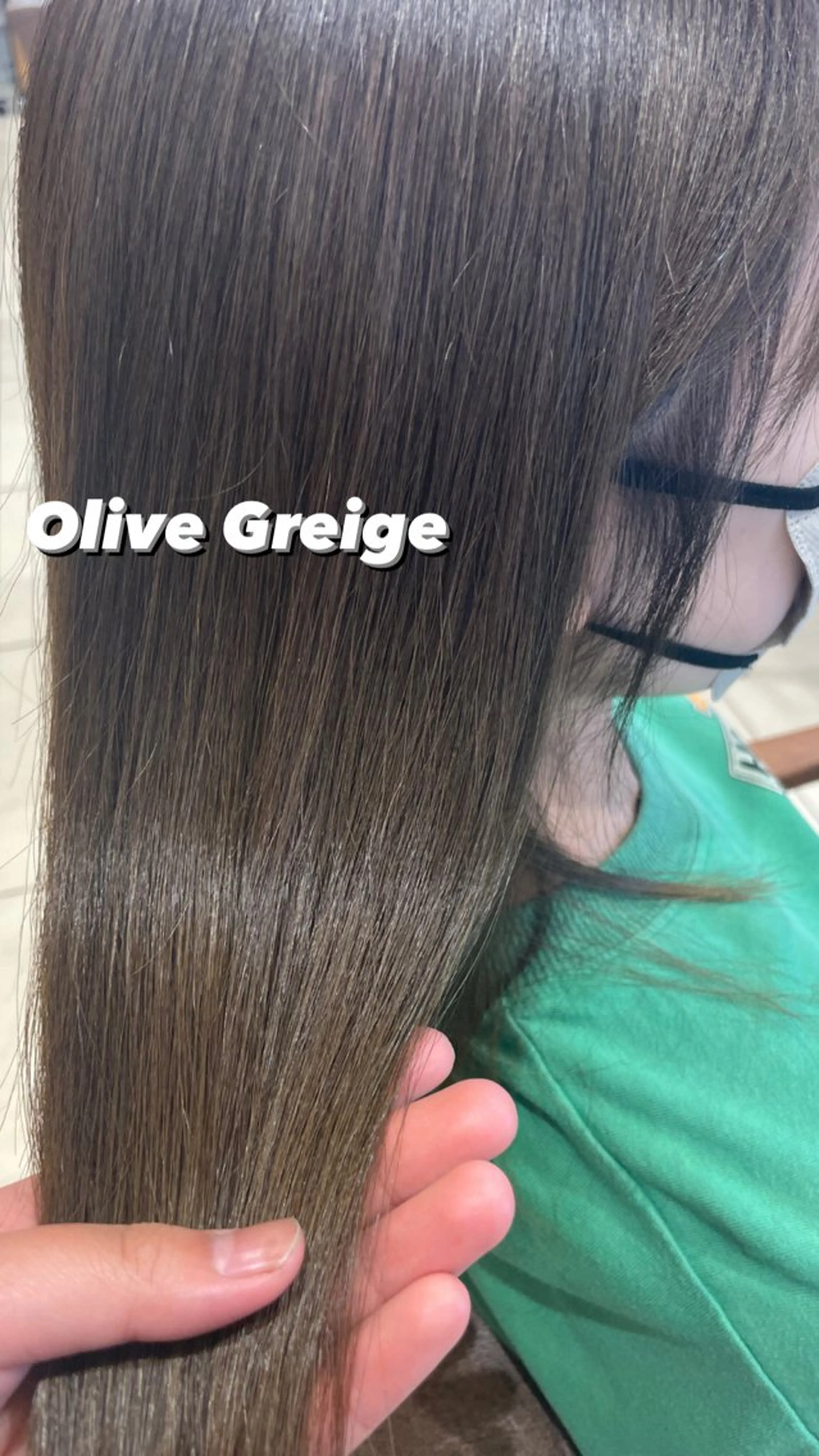 ミディアム カラー ハイトーン×デザイン 🪽🫧HIKARIのヘアスタイル