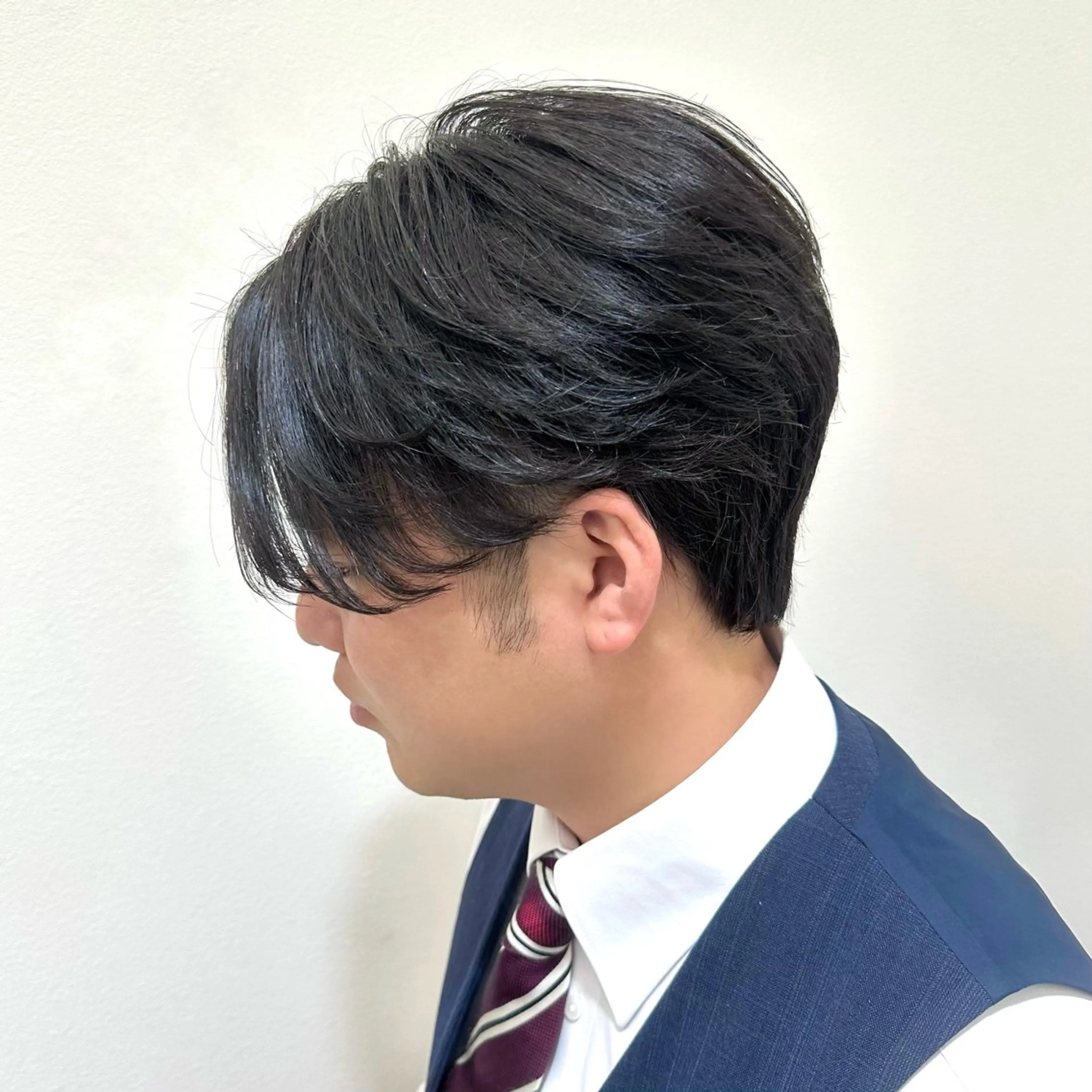 🉐【限定☆】似合わせカット＋毛流れナチュラルパーマ(ニュアンスパーマ・フェザーパーマなど毛流れが欲しい方におすすめ✨)の写真