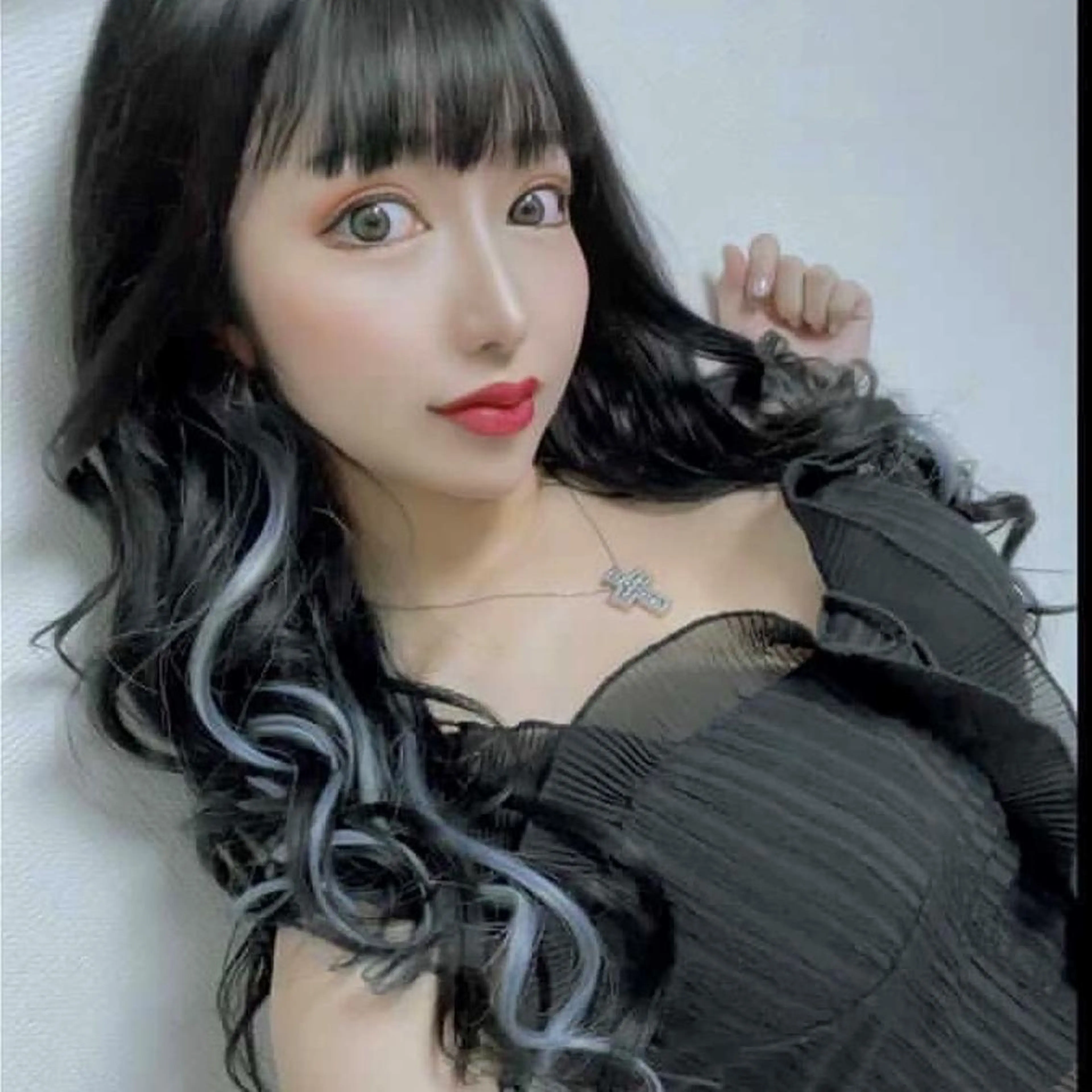 セミロング エクステ 韓国風ヘア エクステ D-aimer- ディーエメのヘアスタイル