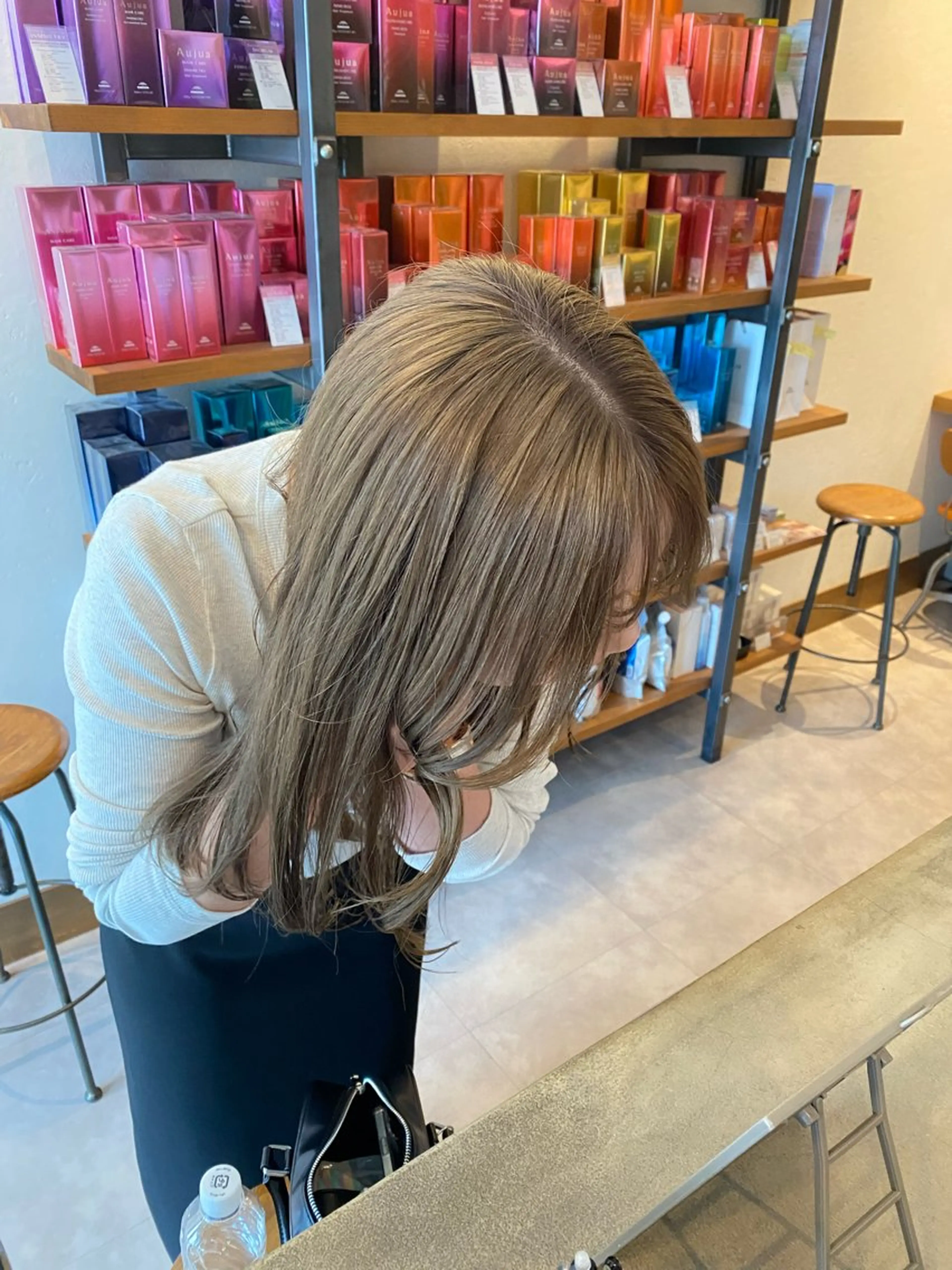 セミロング カラー カット ヘアカラー 希優🌺ソムリエ /ブリーチ/カットのヘアスタイル