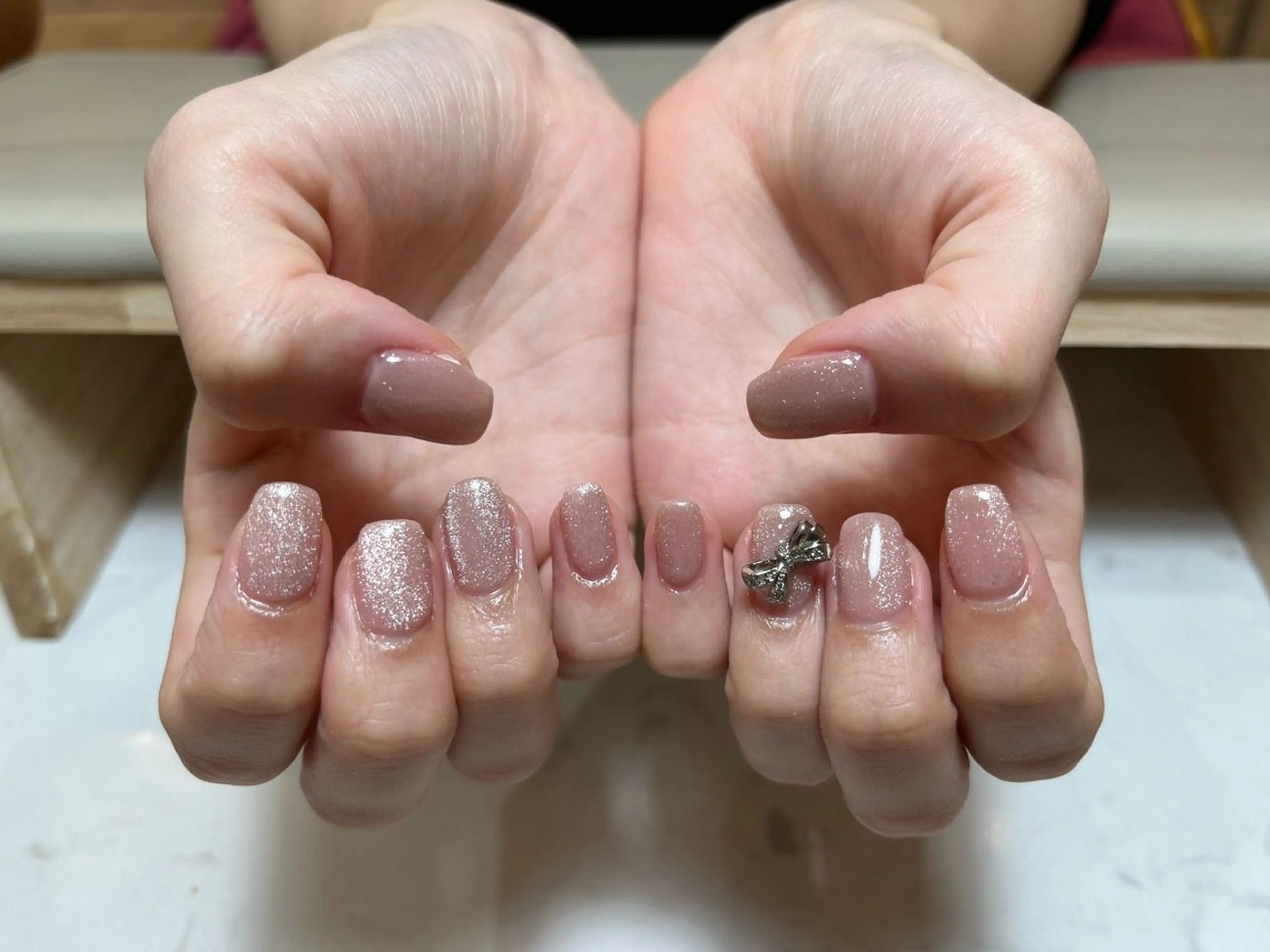 マグネットネイル🧲　　　　　　　　　　　　　　　　　新規オフ無料☆リピーター様1か月以内800円、1か月以上1000円の写真