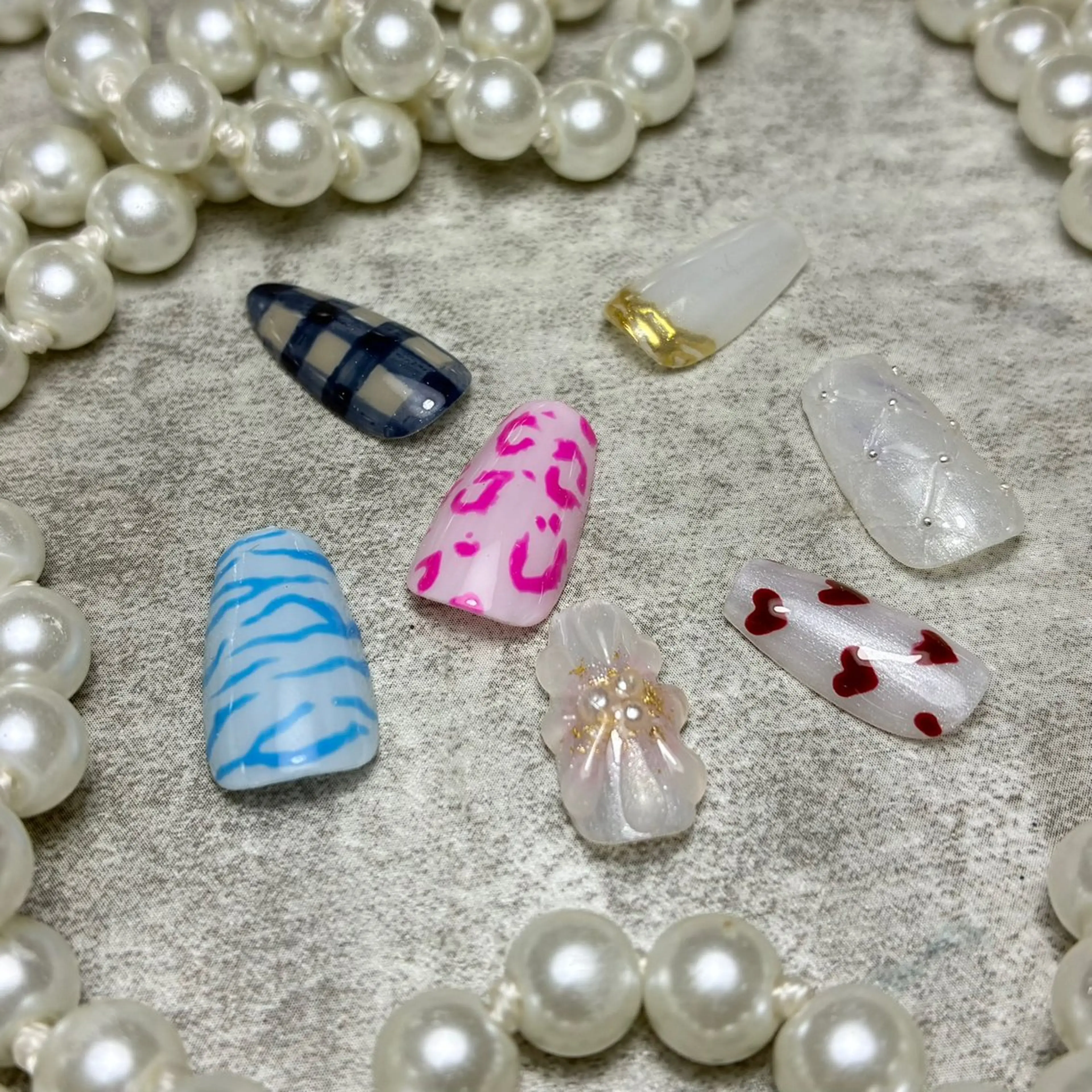 ネイル private nail salon T2所属・MI KUのネイルデザイン