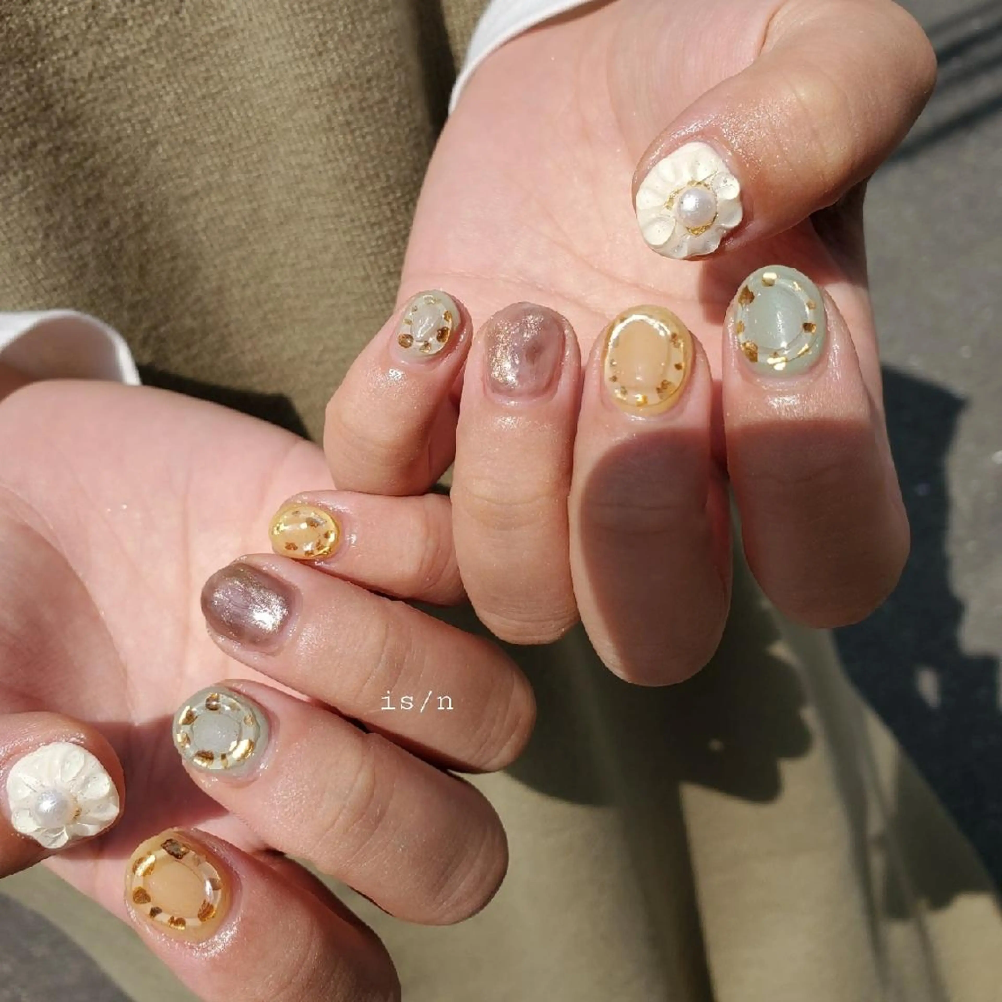 ネイル ハンドネイル 店長 佐藤のネイルデザイン