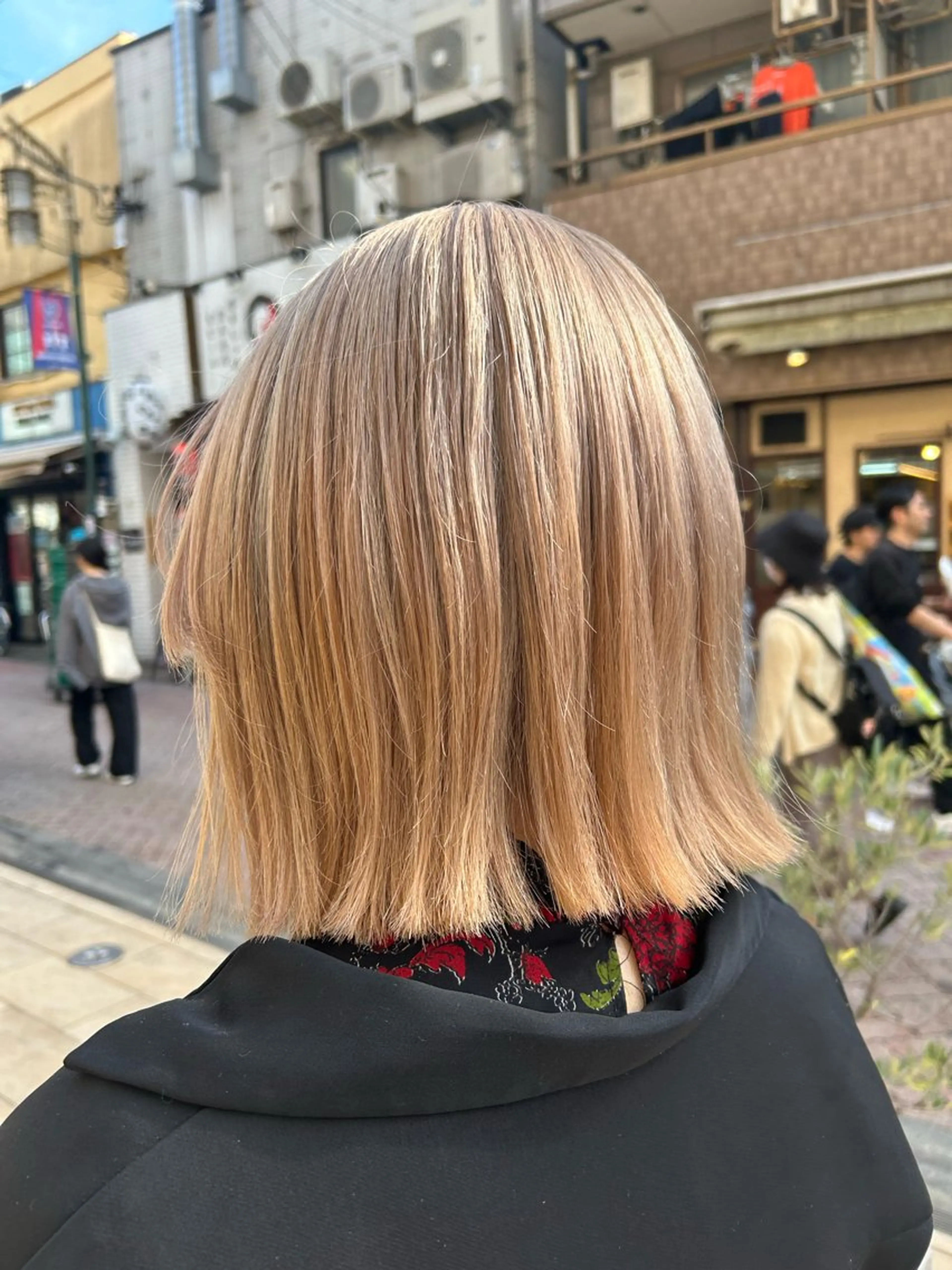 ショート カラー 🦖ミニボブ/ボブ /MOEKA🦕のヘアスタイル