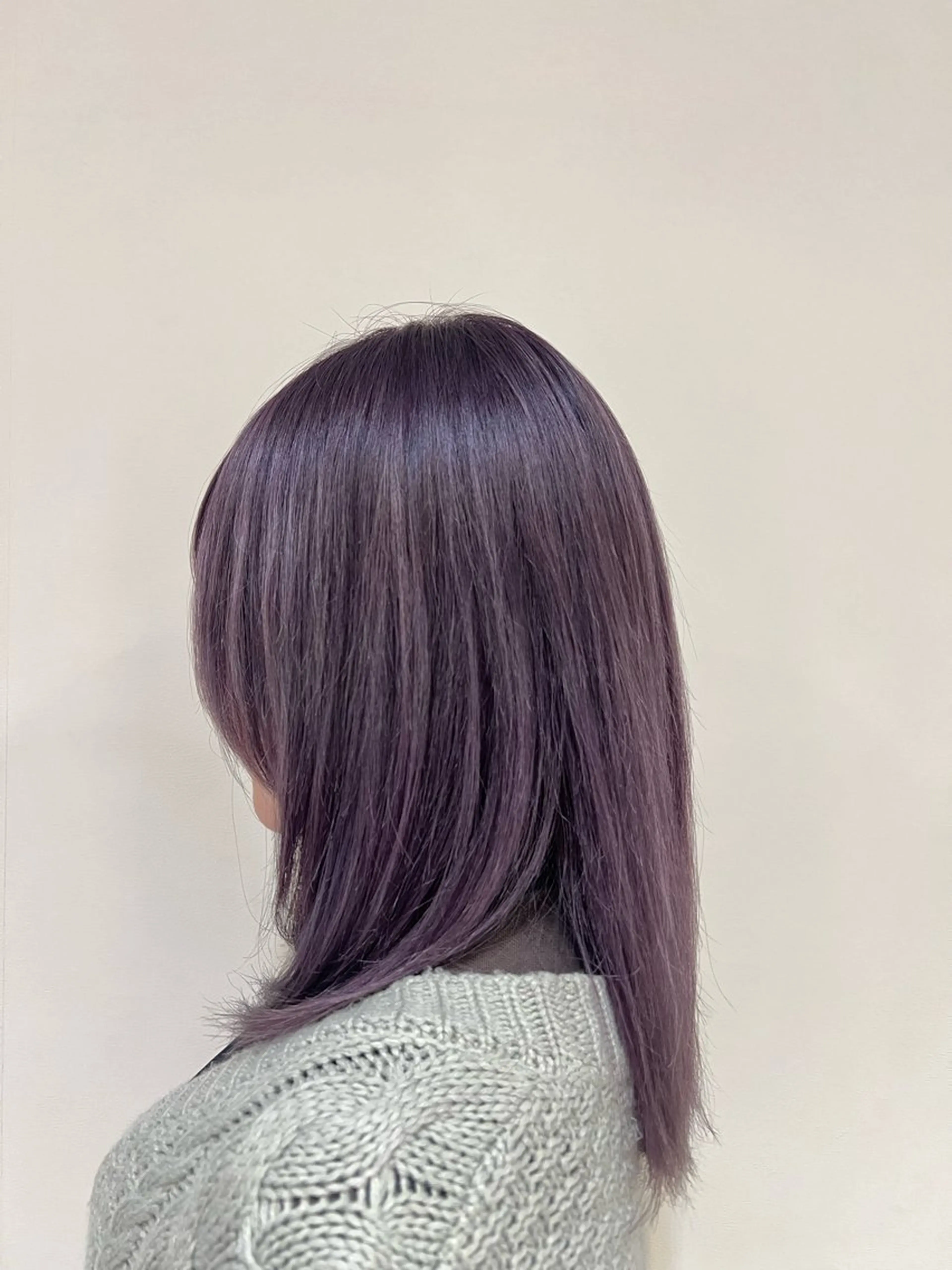 セミロング ナチュラル/インナー /牧野 佑菜のヘアスタイル