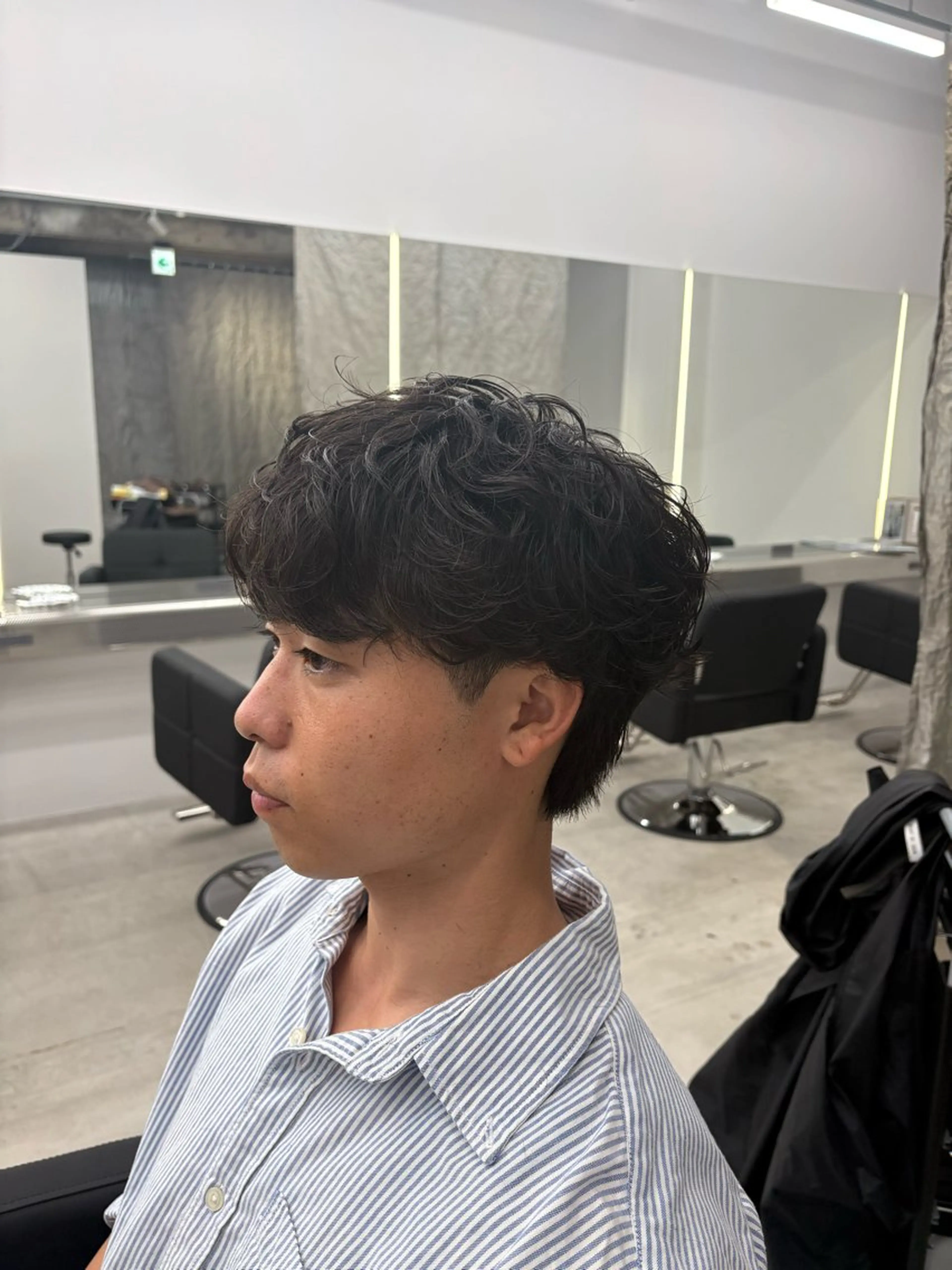 スタイリング剤《レアバームプレゼント🎁》【メンズカット➕デザインパーマ➕トリートメント付】の写真