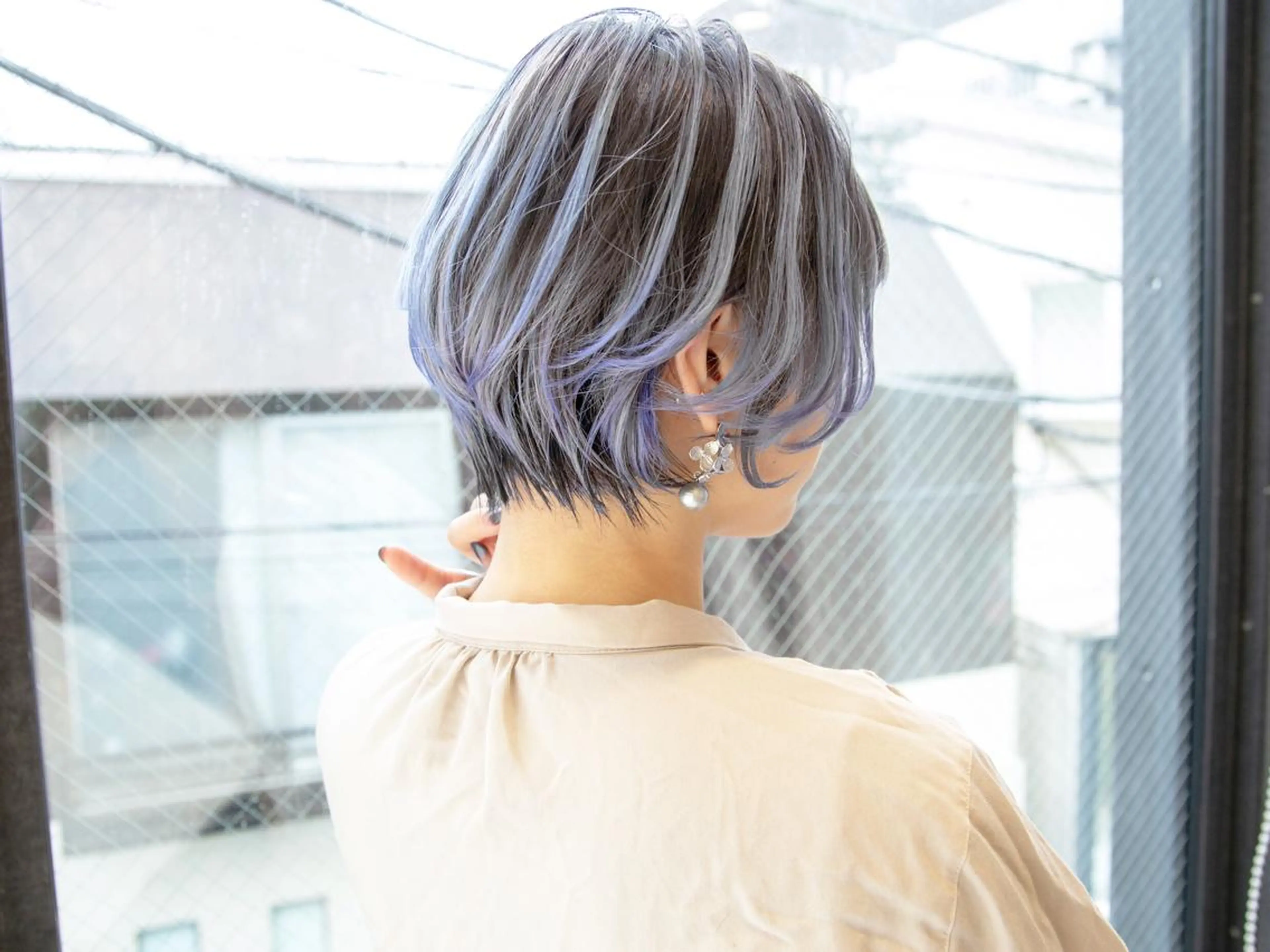 ショート カラー Re:ta Hair 飯田淳平のヘアスタイル
