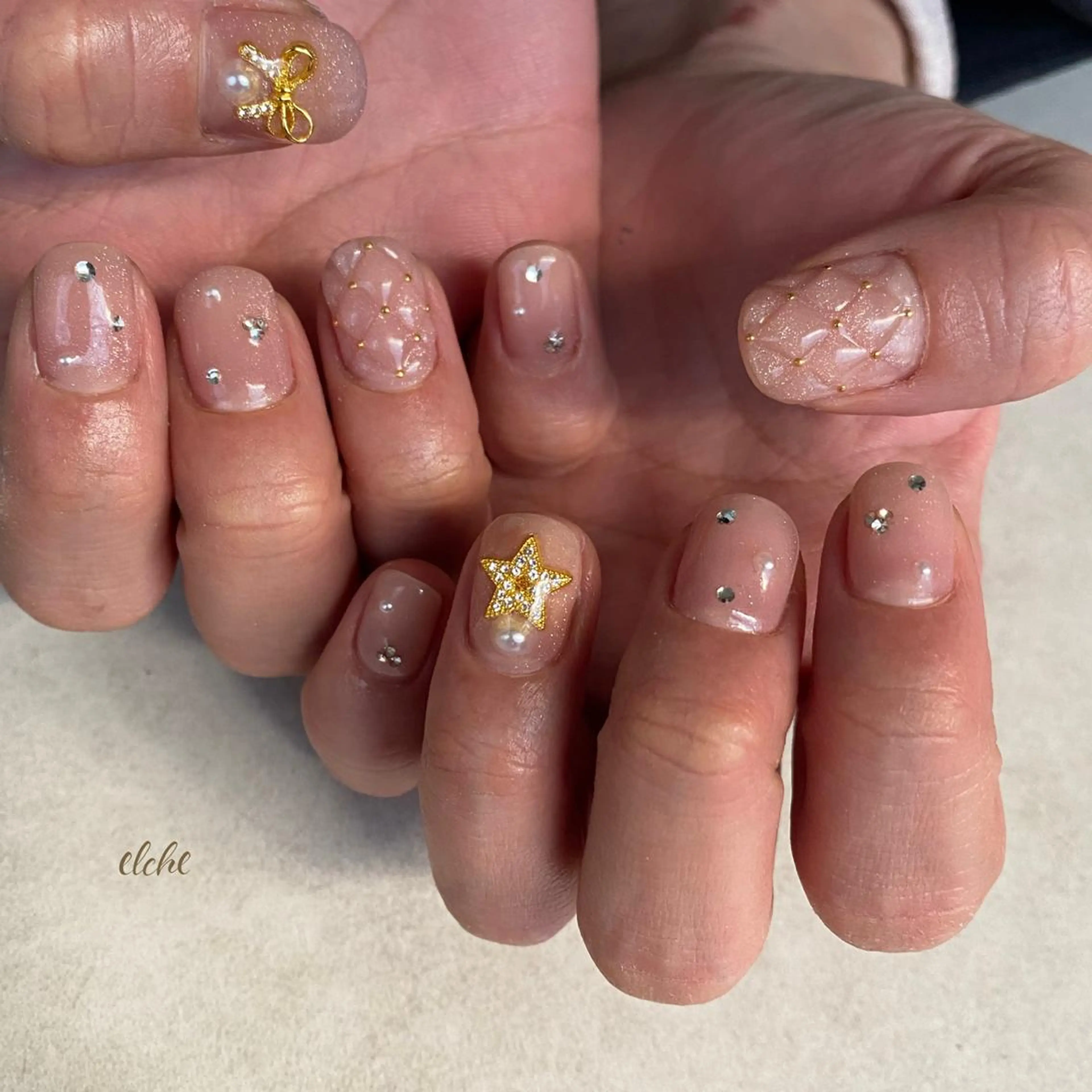 ネイル アートネイル Rio 𓍼のネイルデザイン