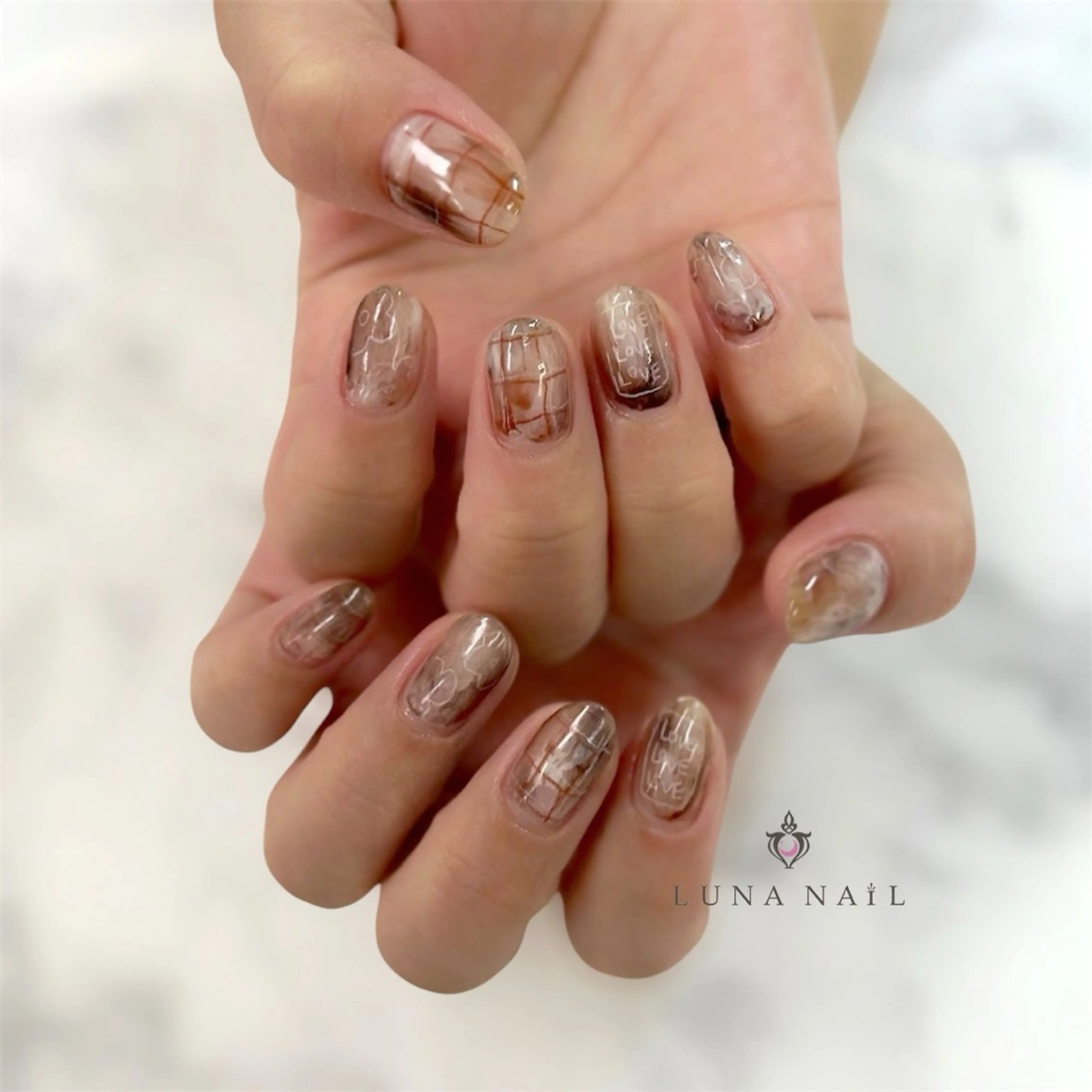 ネイル ハンドネイル アトリエ　ミモザ所属・いまむら あかりのネイルデザイン