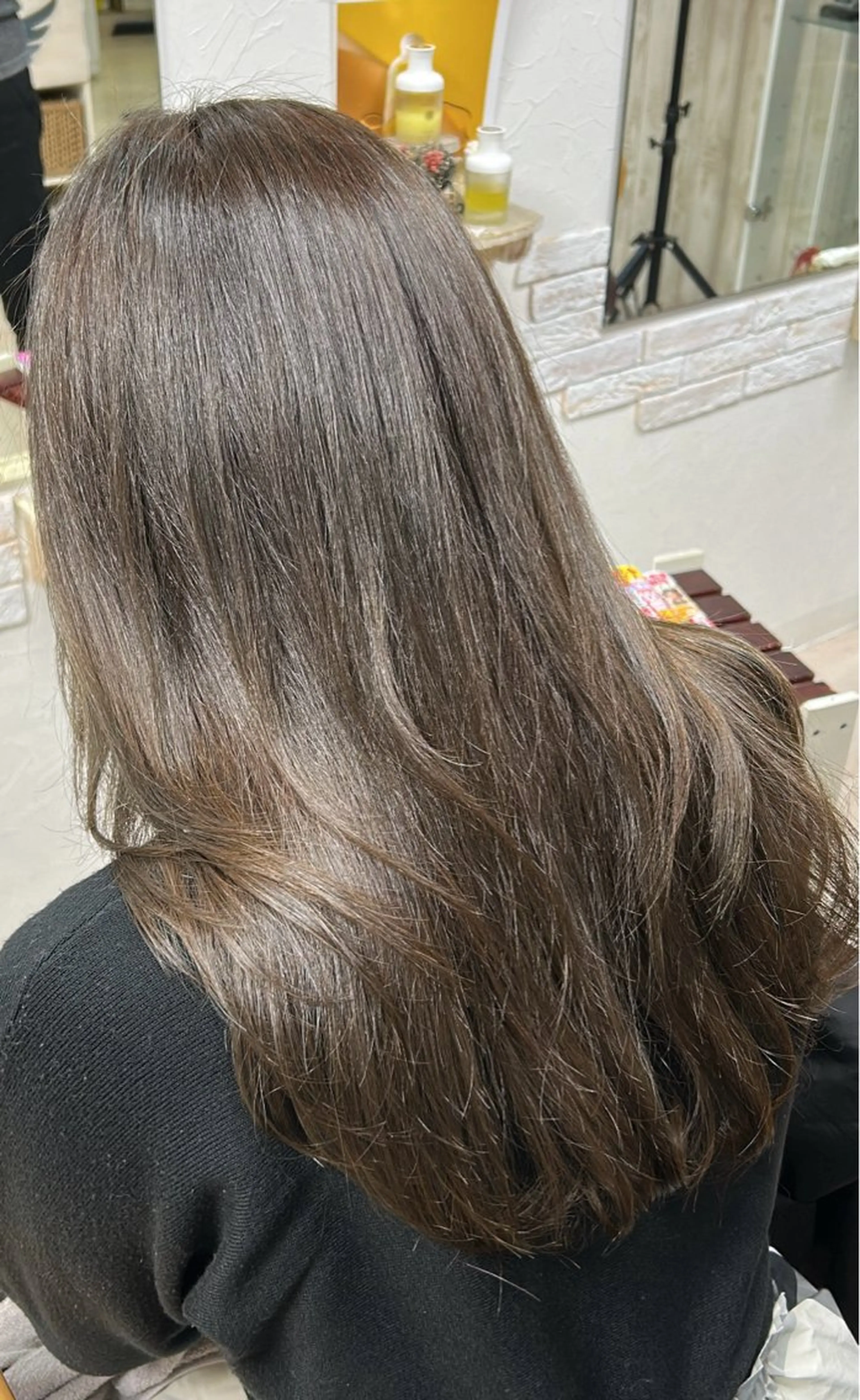 ダメージ少なく明るく✨/透明感欲しい方🫧w color（ブリーチなし）の写真