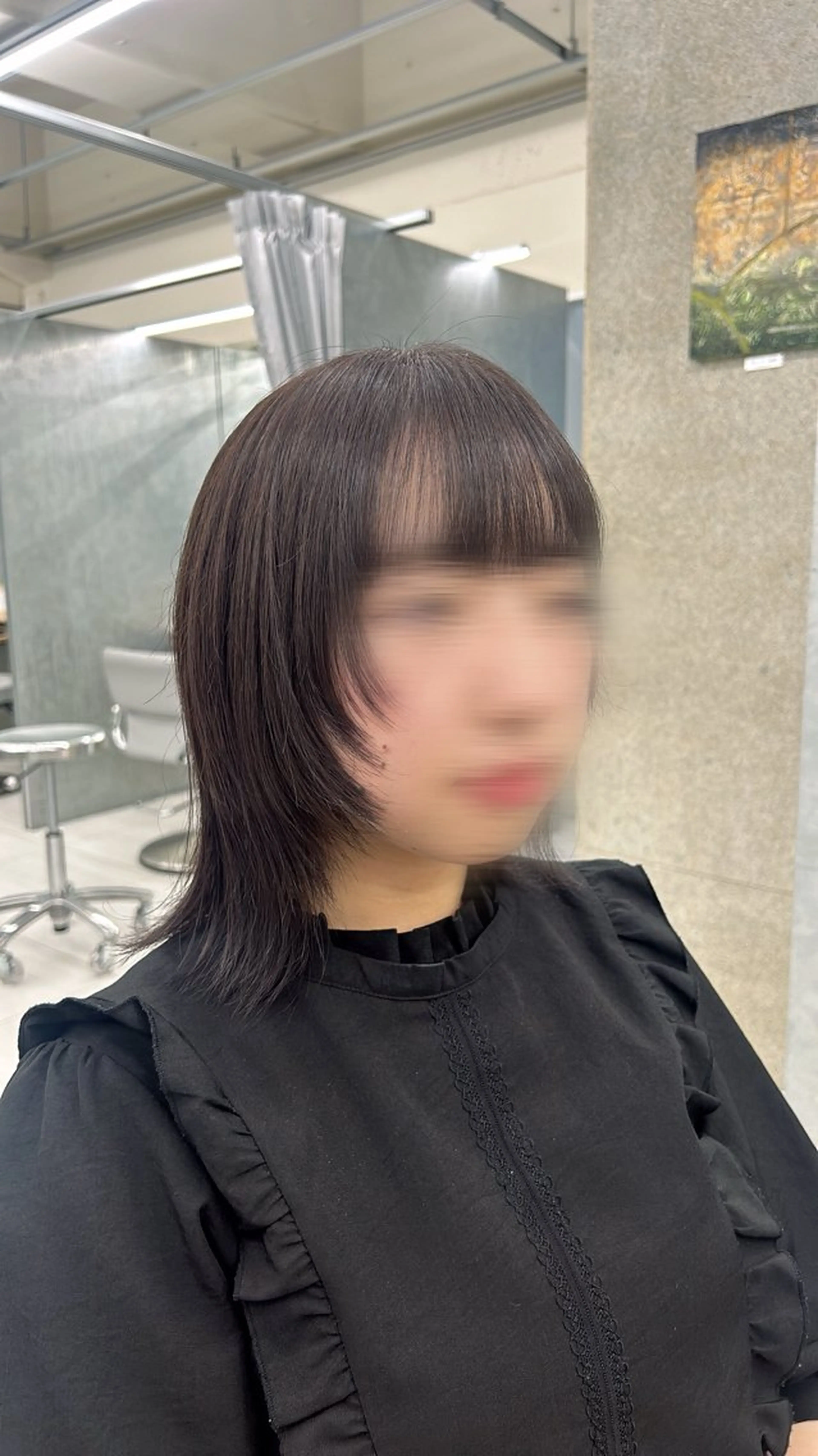 ミディアム カラー BASSA池袋 Rera/レイヤーのヘアスタイル