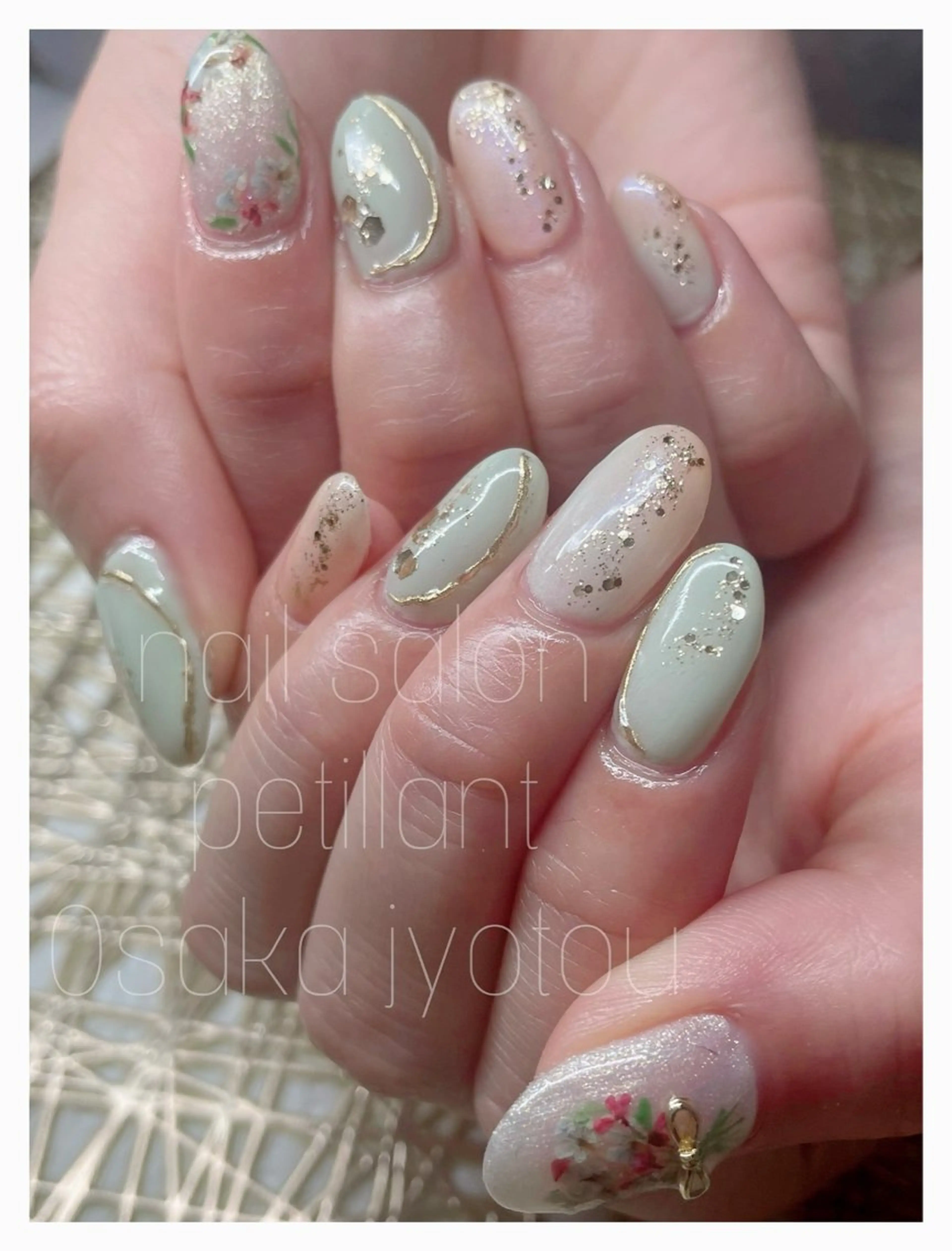 ネイル 桜ネイル 春ネイル petillant所属・nail salon petillantのネイルデザイン