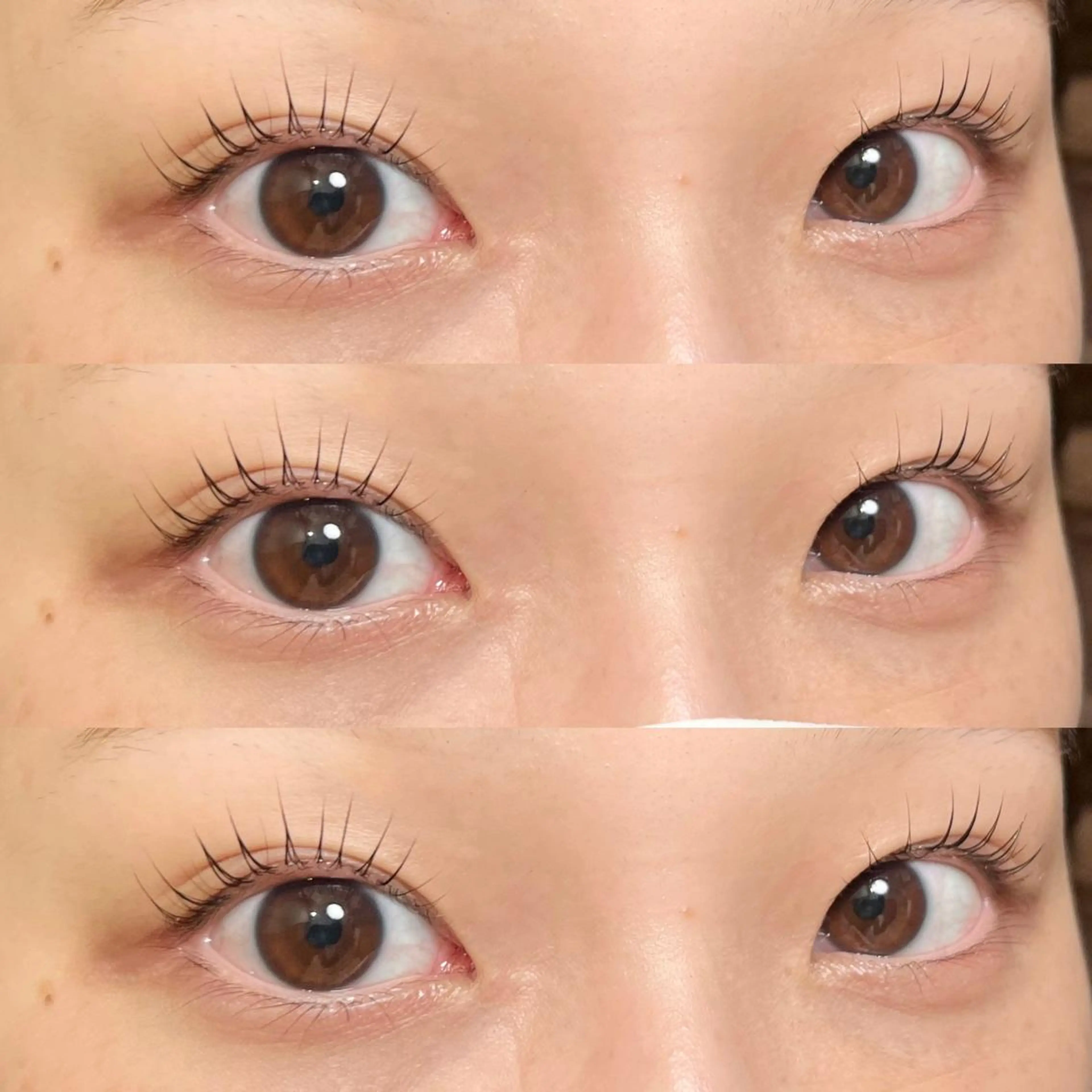 マツエク・マツパ アイブロウ フラットラッシュ パリジェンヌラッシュリフト まつげパーマ 下まつげエクステ 一重×まつ毛パーマ マツパ Cherie Kawaguchiのマツエク・マツパデザイン