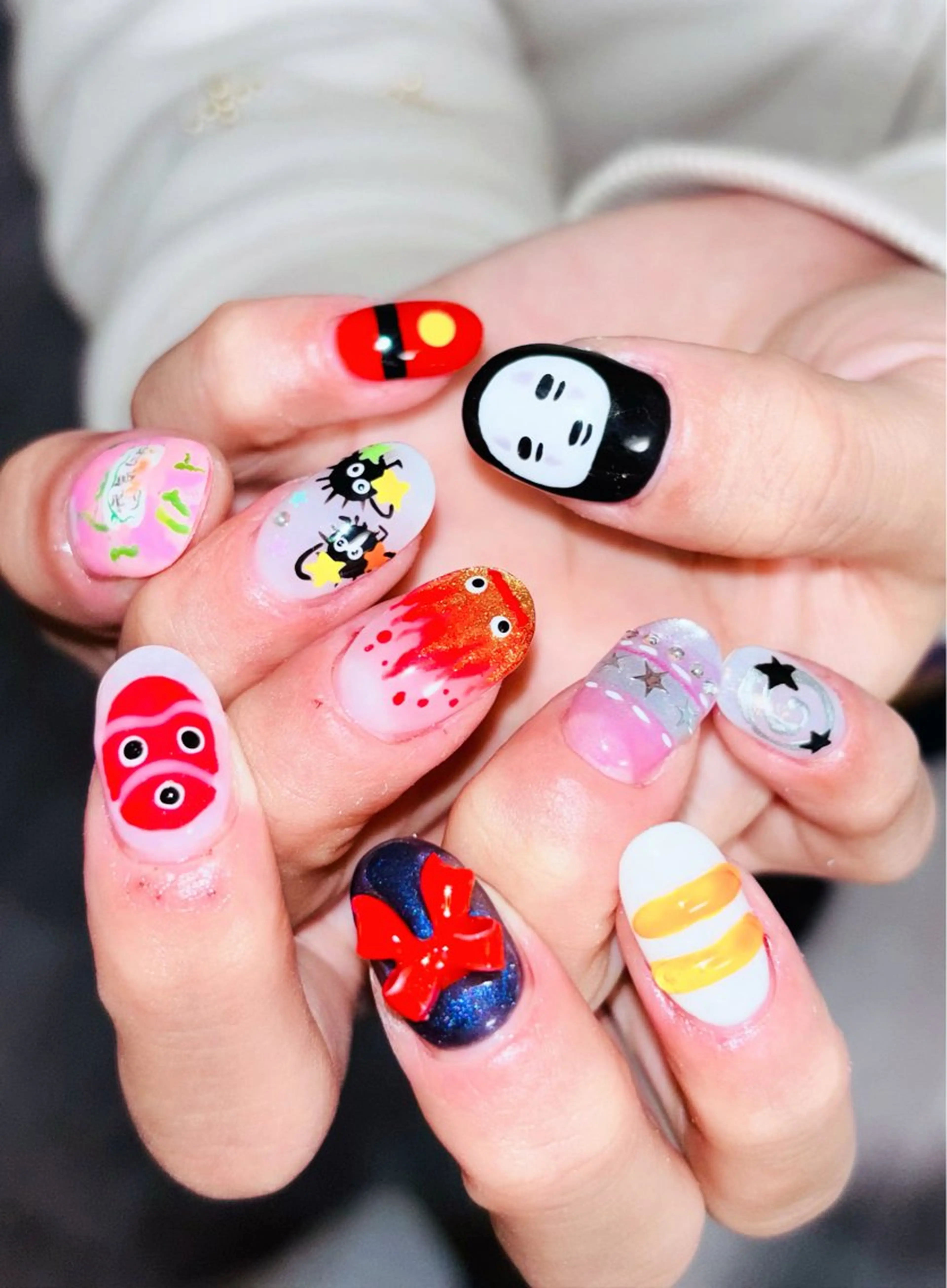 ネイル ニュアンスネイル 銀河屋の猫所属・銀河屋 の猫のネイルデザイン