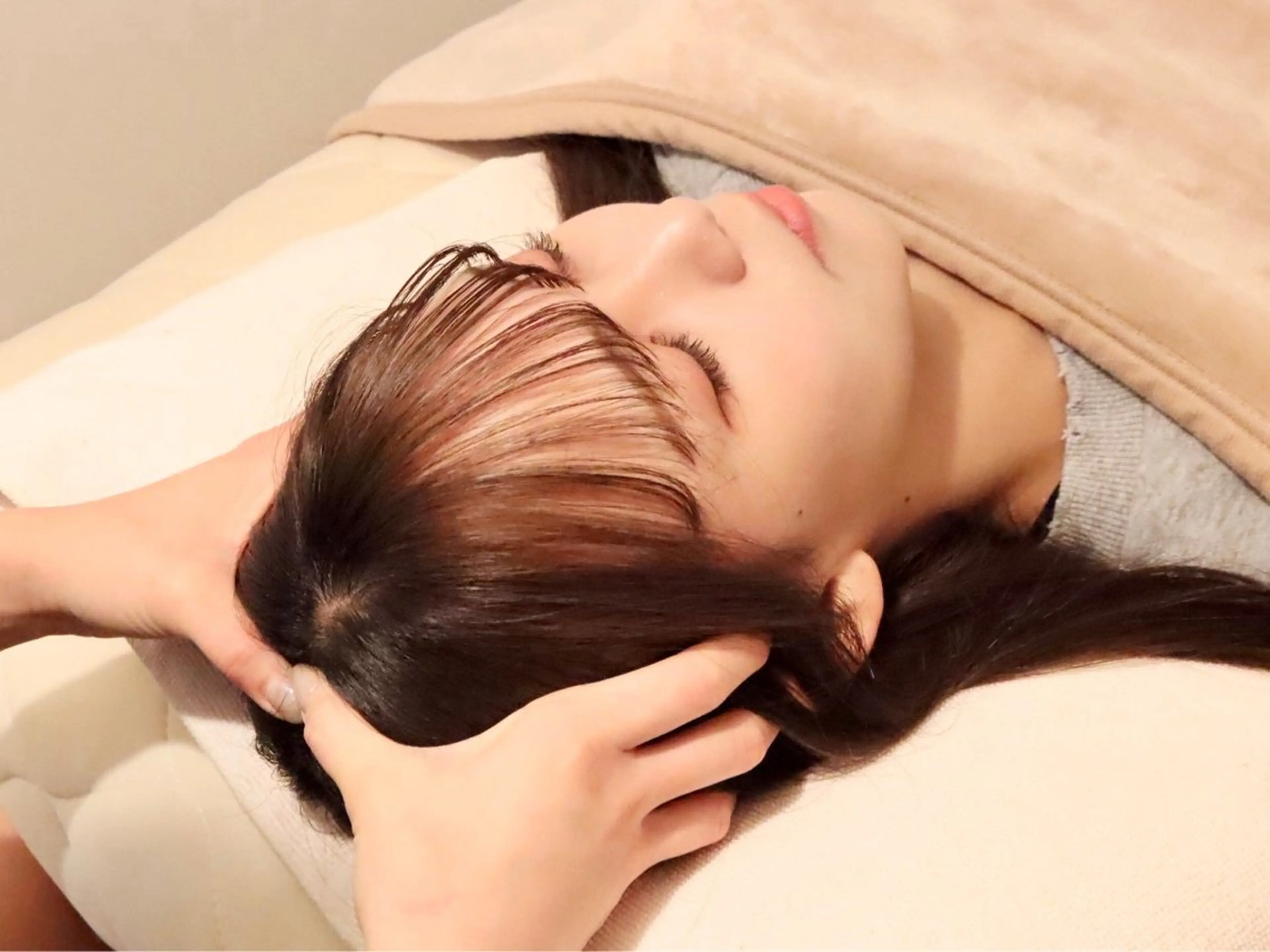 【60min】整体師が行う本格的ヘッドスパ＋小顔矯正💀の写真