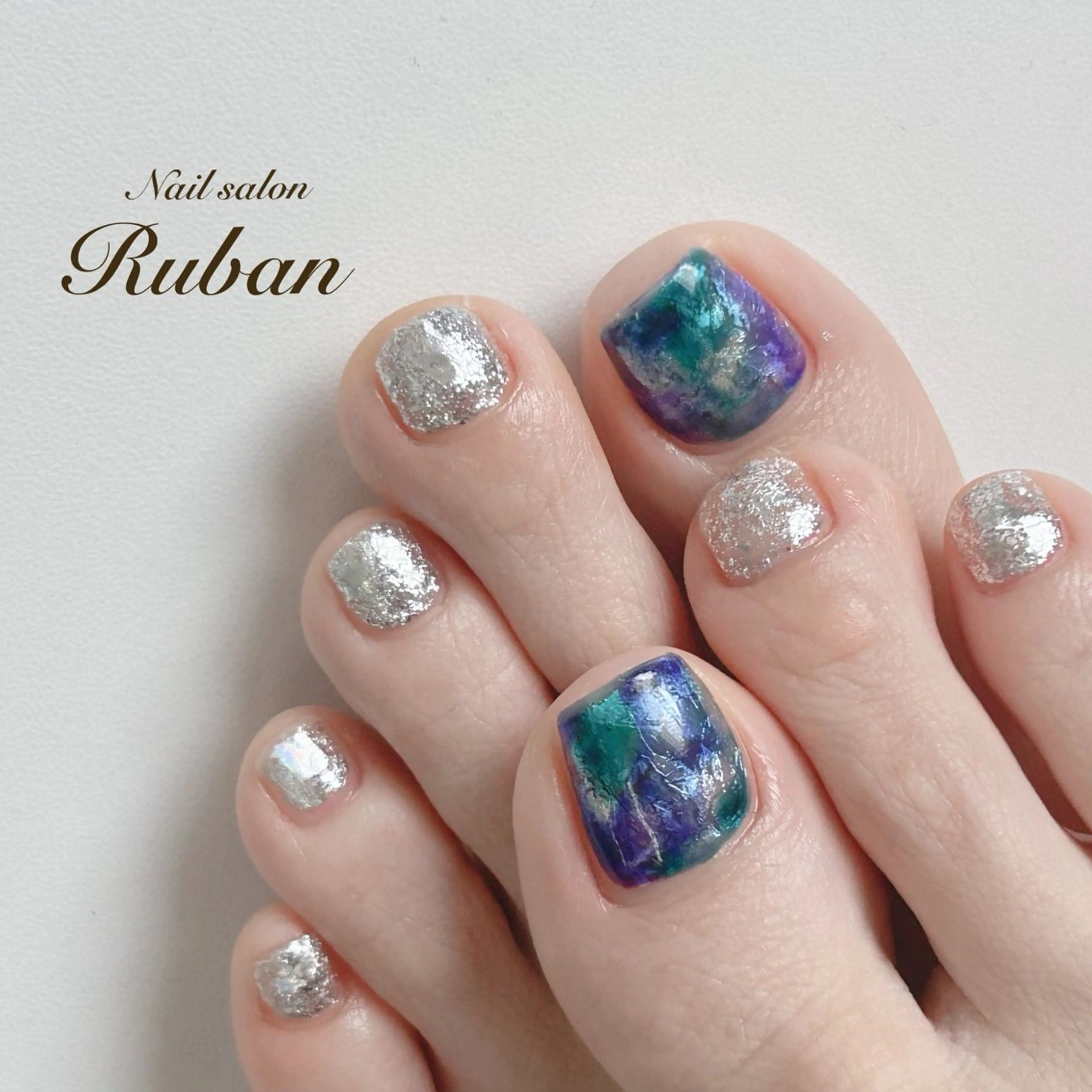 ネイル フットネイル Nail salon Ruban所属・Nail salon Rubanのネイルデザイン