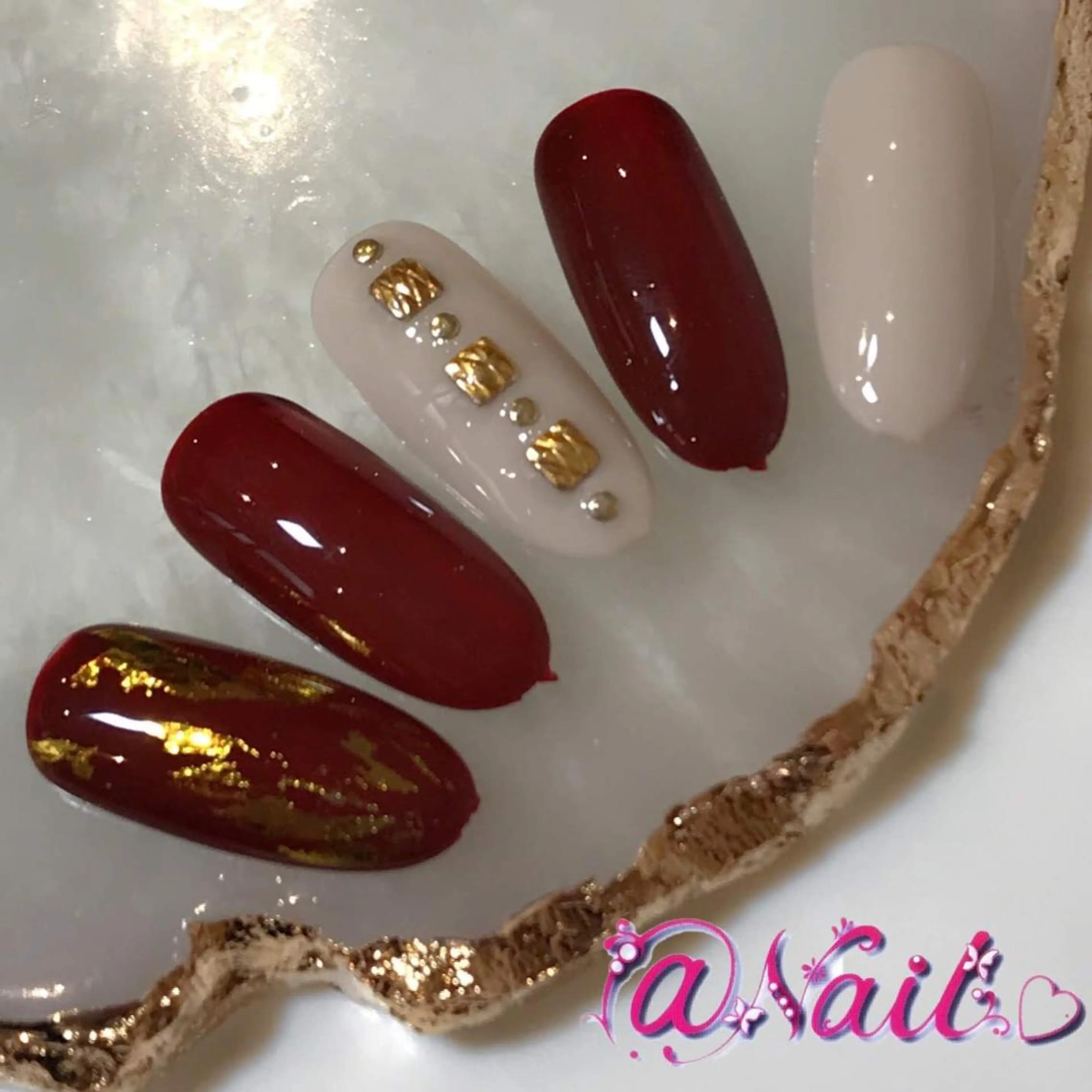 ネイル ネイルチップ 小尾 栞のネイルデザイン