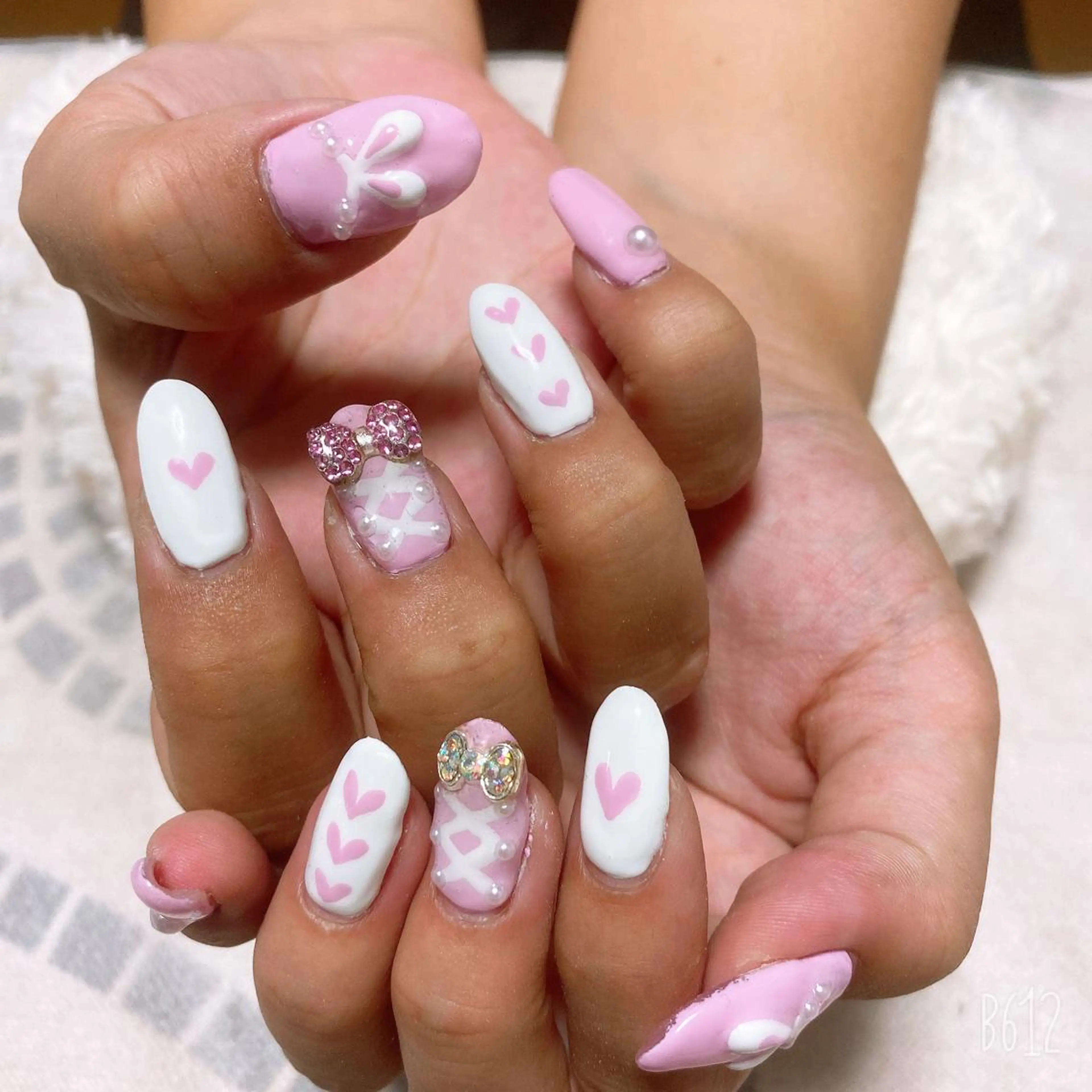 ネイル The Best Beauty受付担当のヘアスタイル