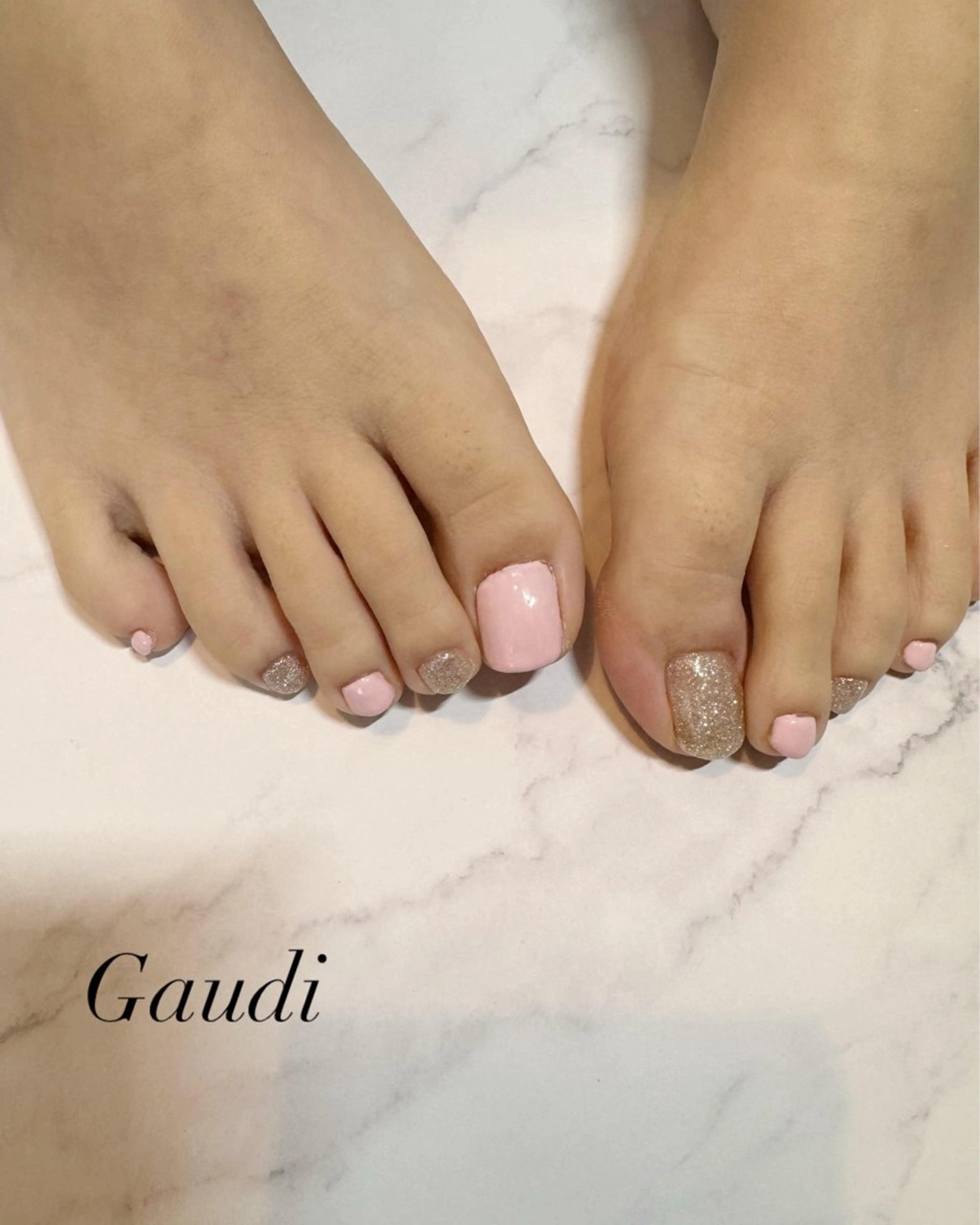 ネイル ラメ(グリッター) ピンク Gaudi.Nail Rinaのその他イメージ