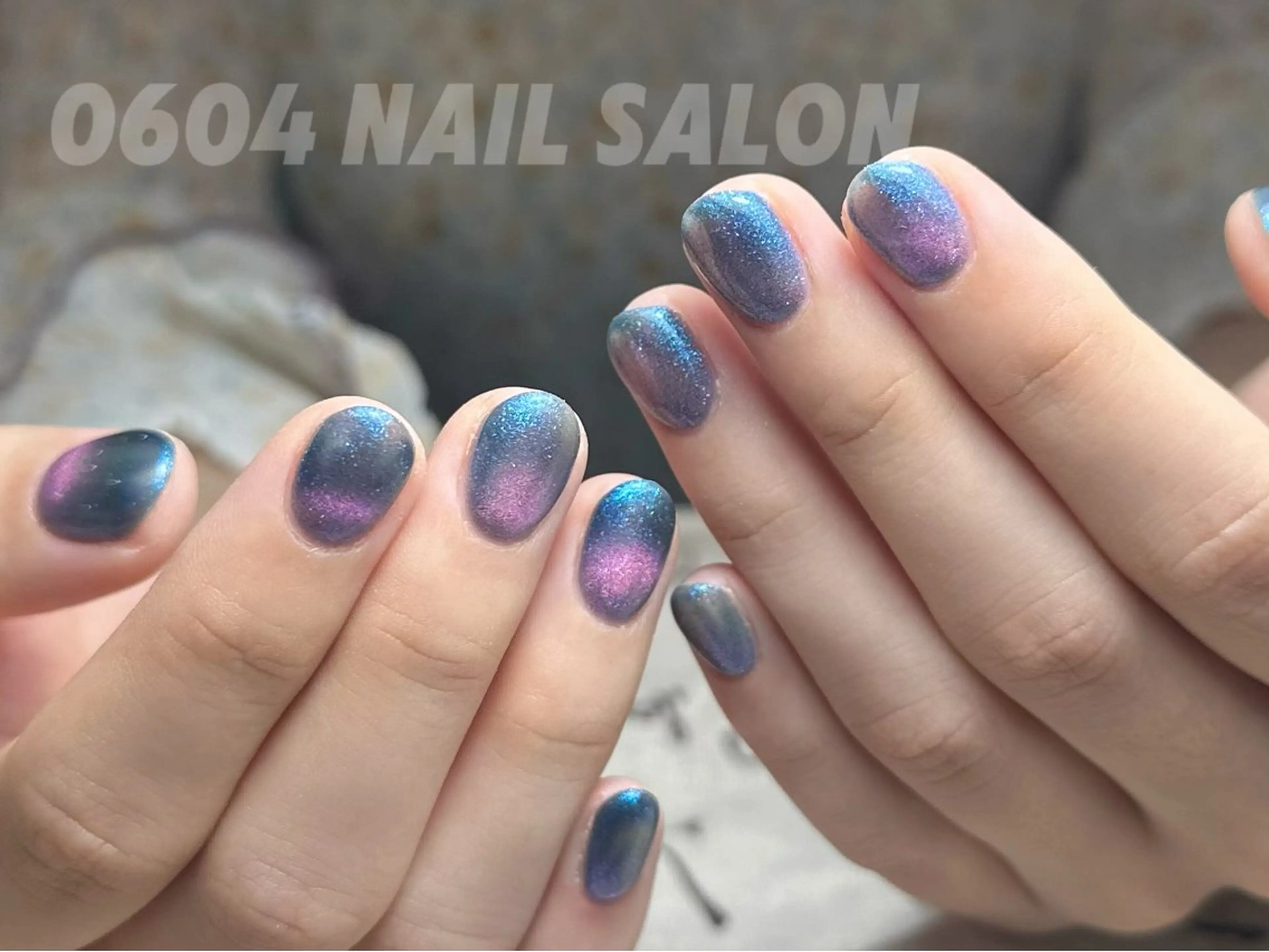 ネイル マグネットネイル ishiro 🍂のネイルデザイン