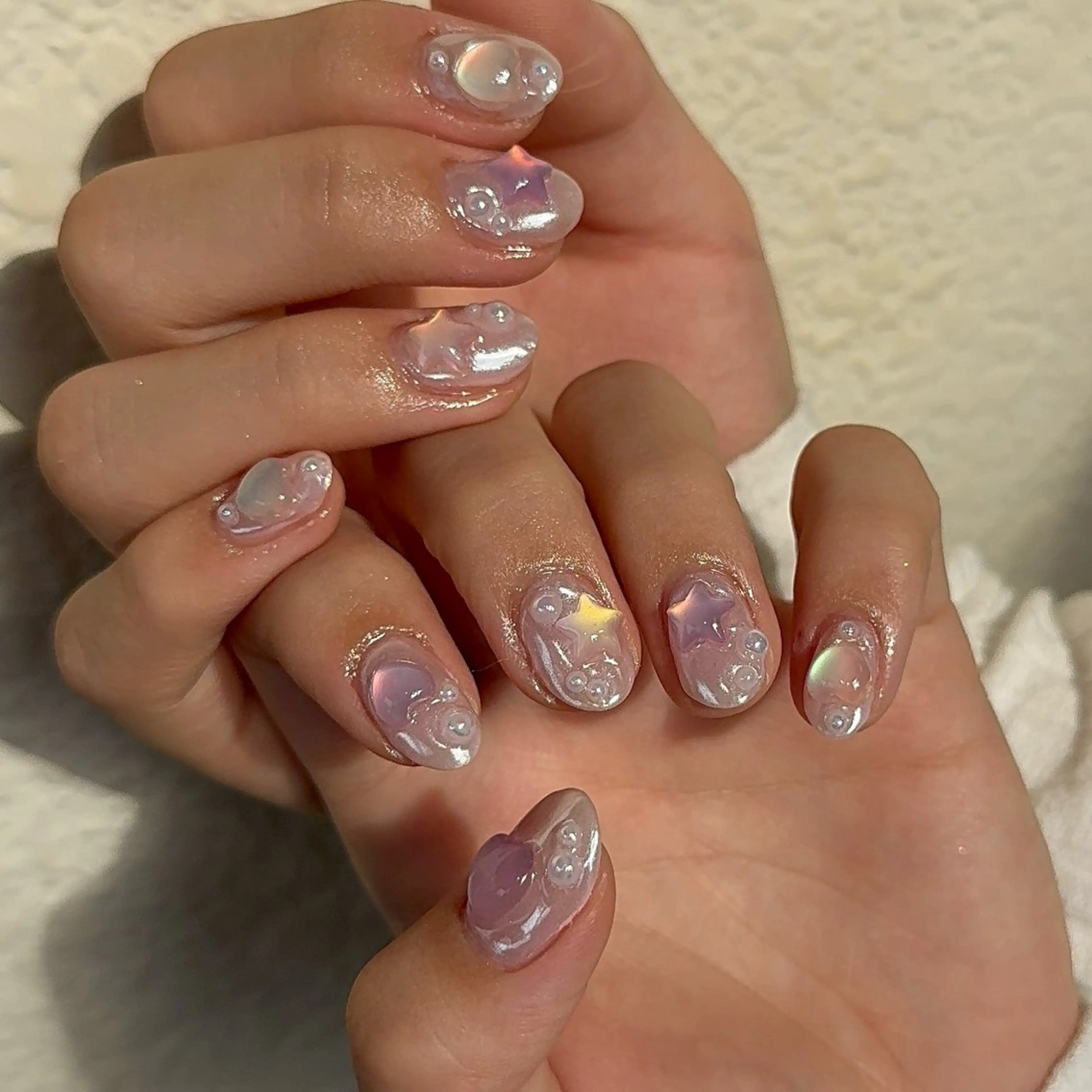 ネイル ハンドネイル 黒川 実祐のネイルデザイン