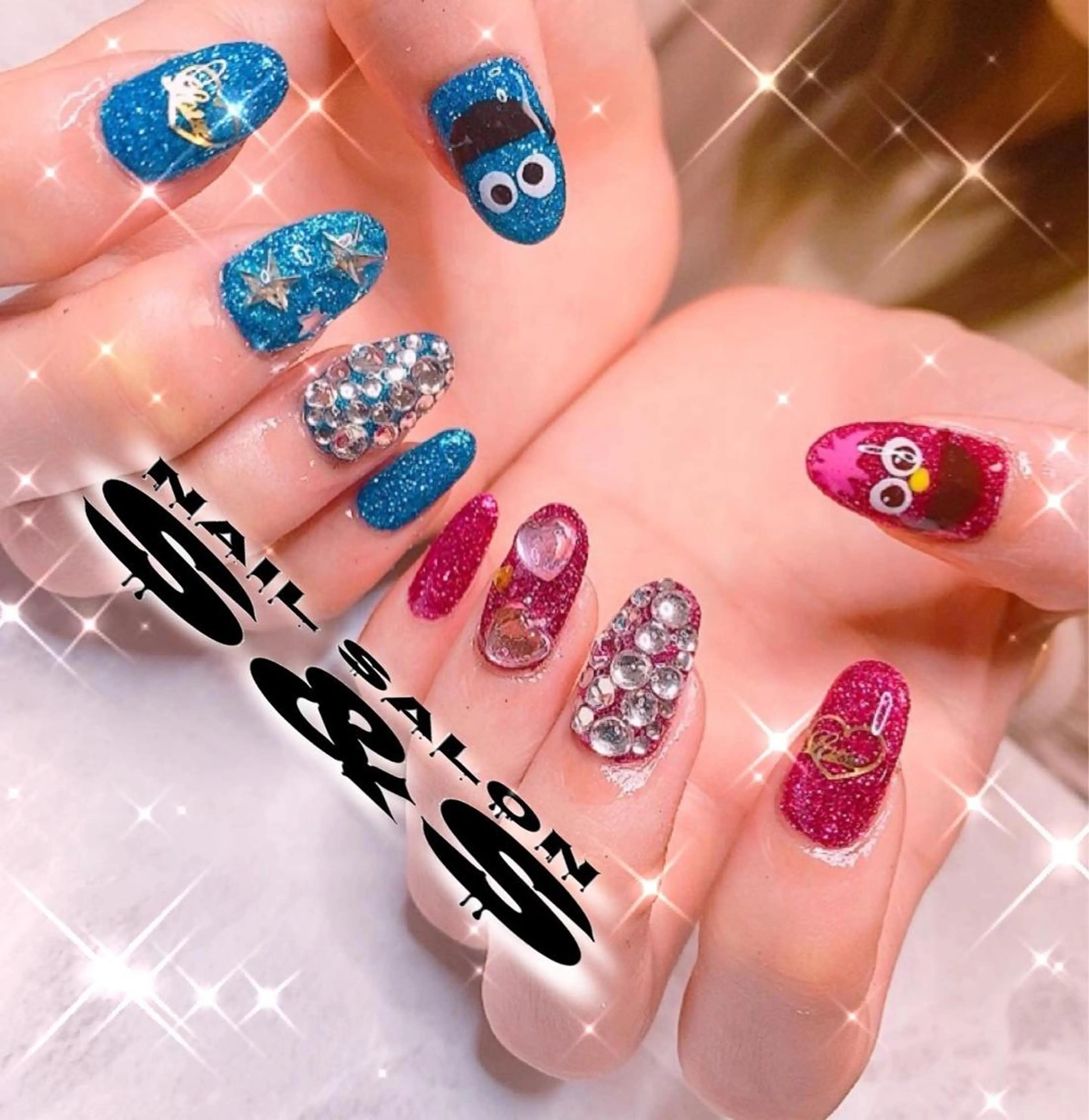 ネイル 長さ出し メンズネイル 持ち込み スカルプネイル S&S 村田小百合のネイルデザイン