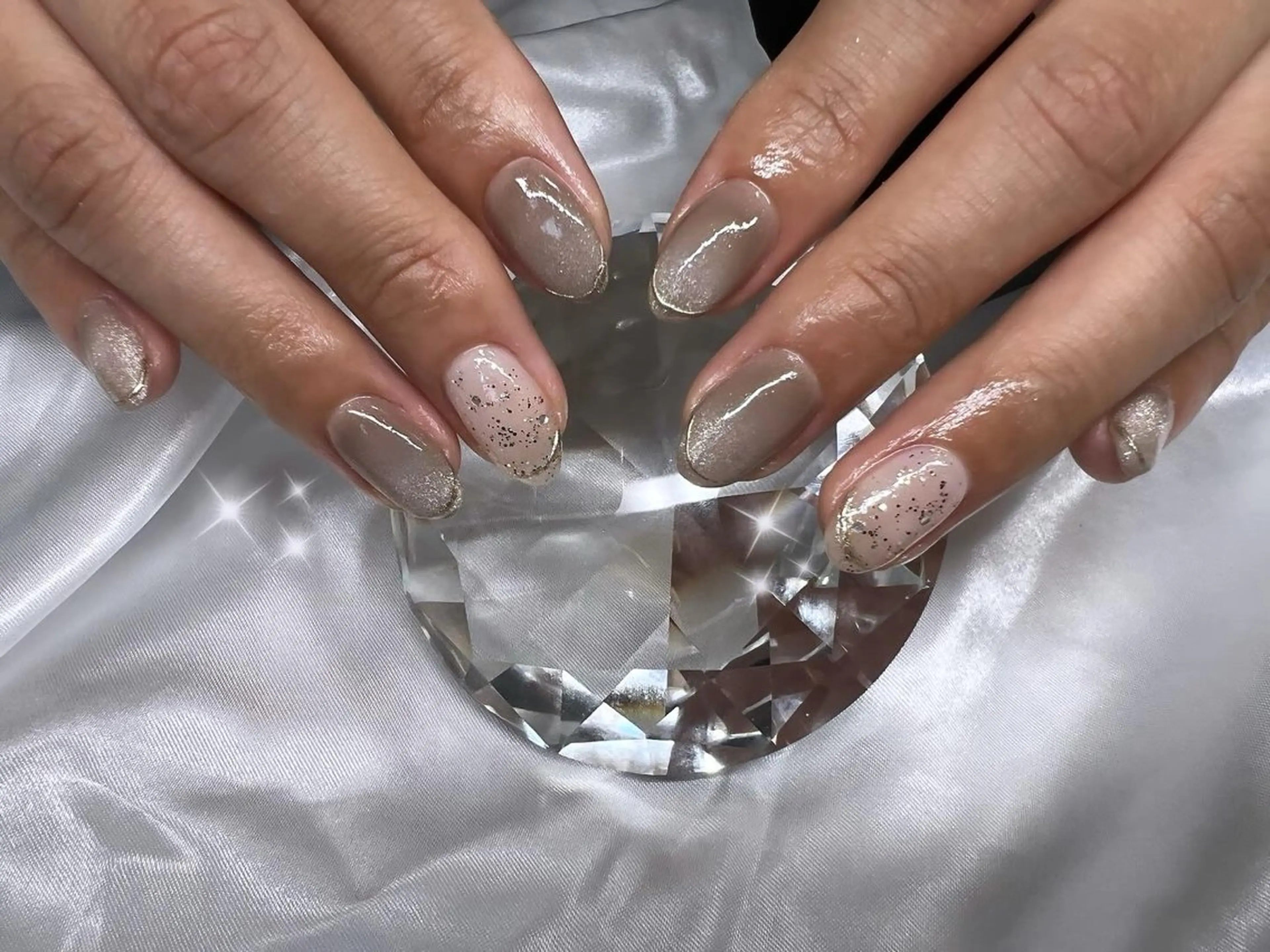 ネイル マグネットネイル Minako 【Charmant】のネイルデザイン